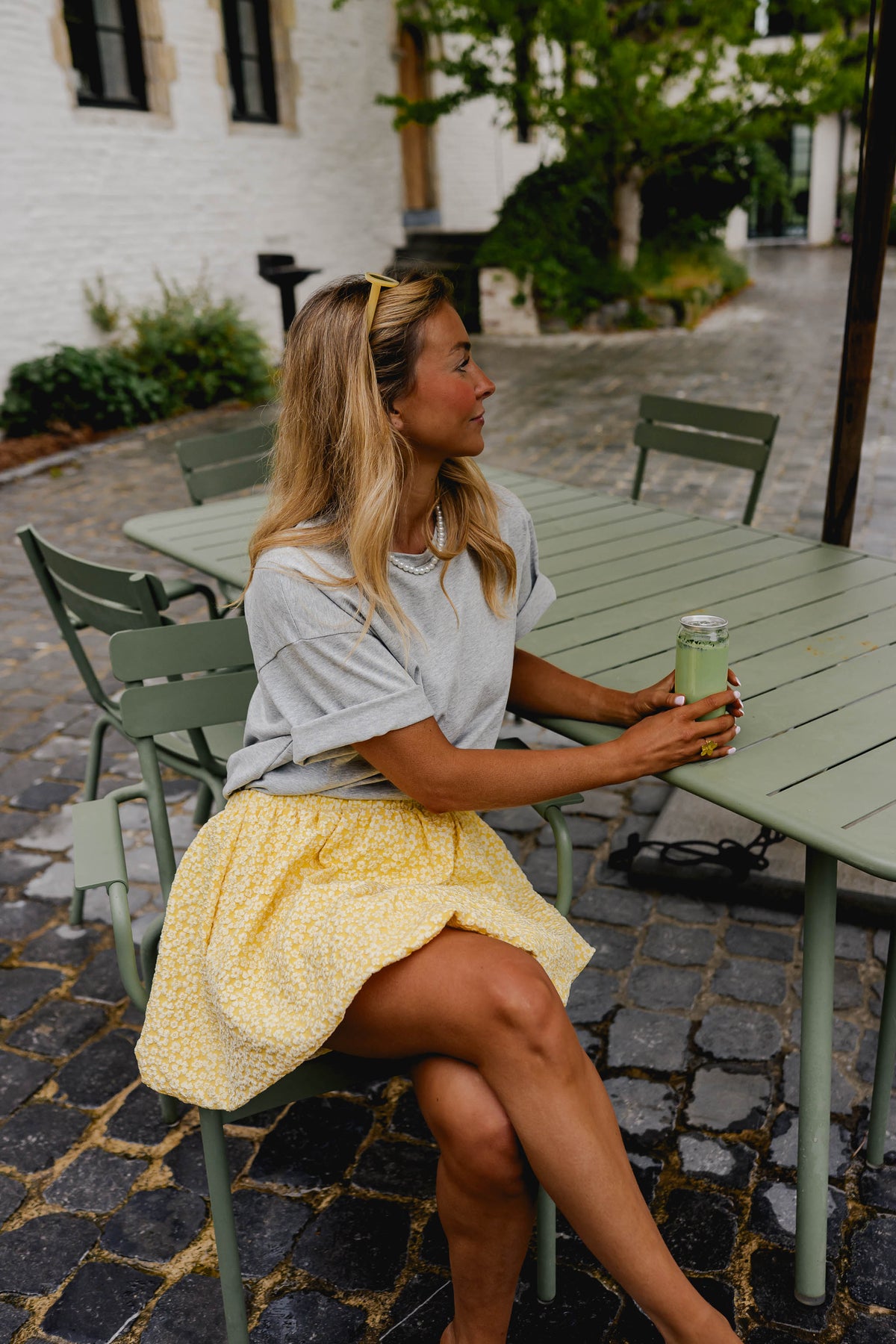 Jupe Léonie - jaune
