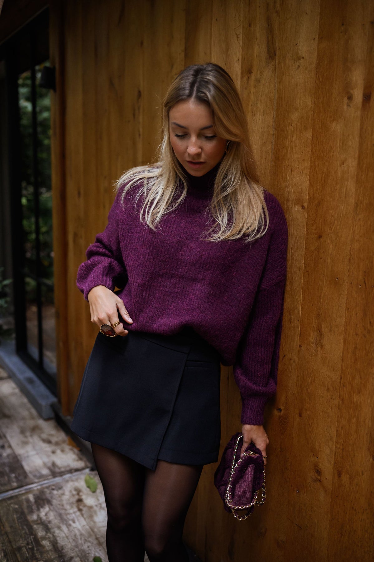 Jupe-short Alonsa - noire