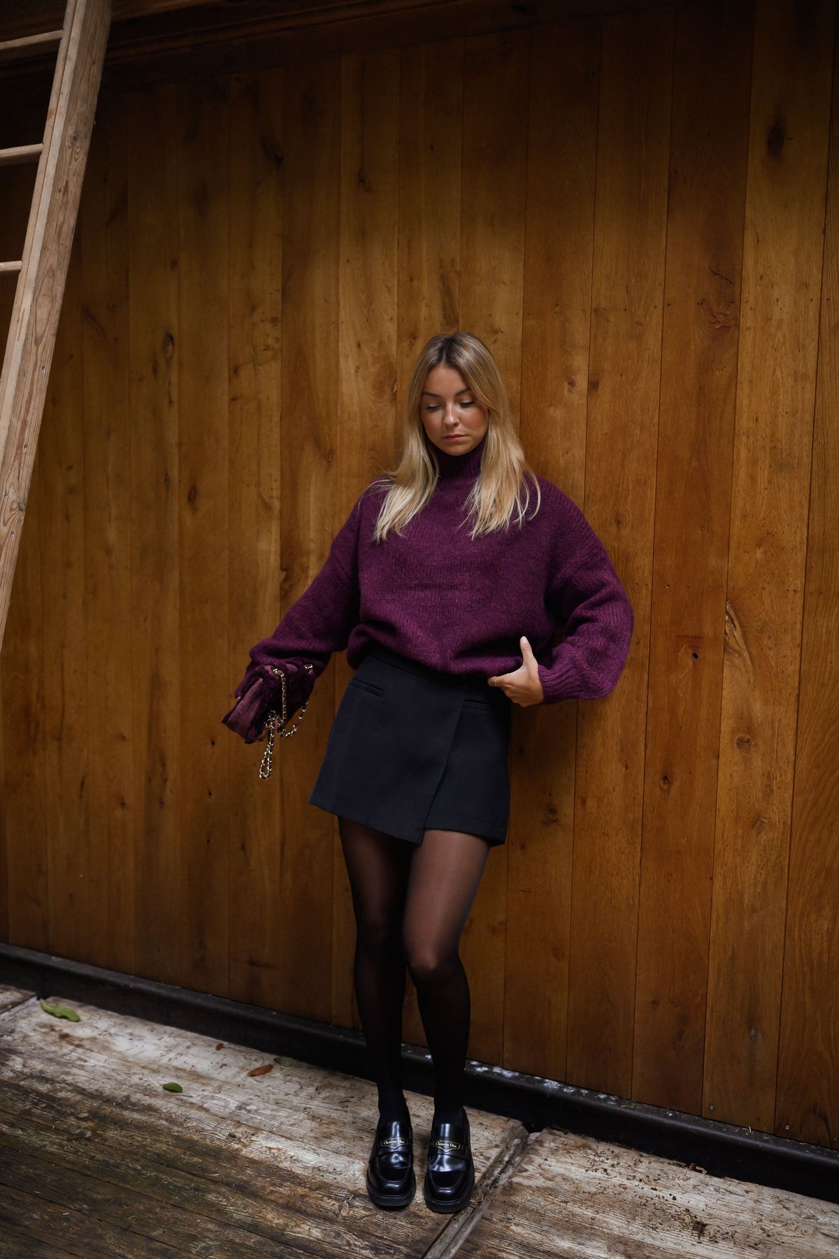 Jupe-short Alonsa - noire