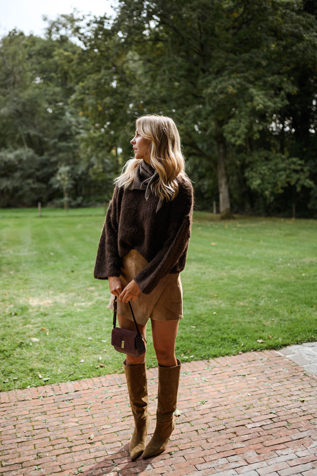 Jupe-short Emma - camel