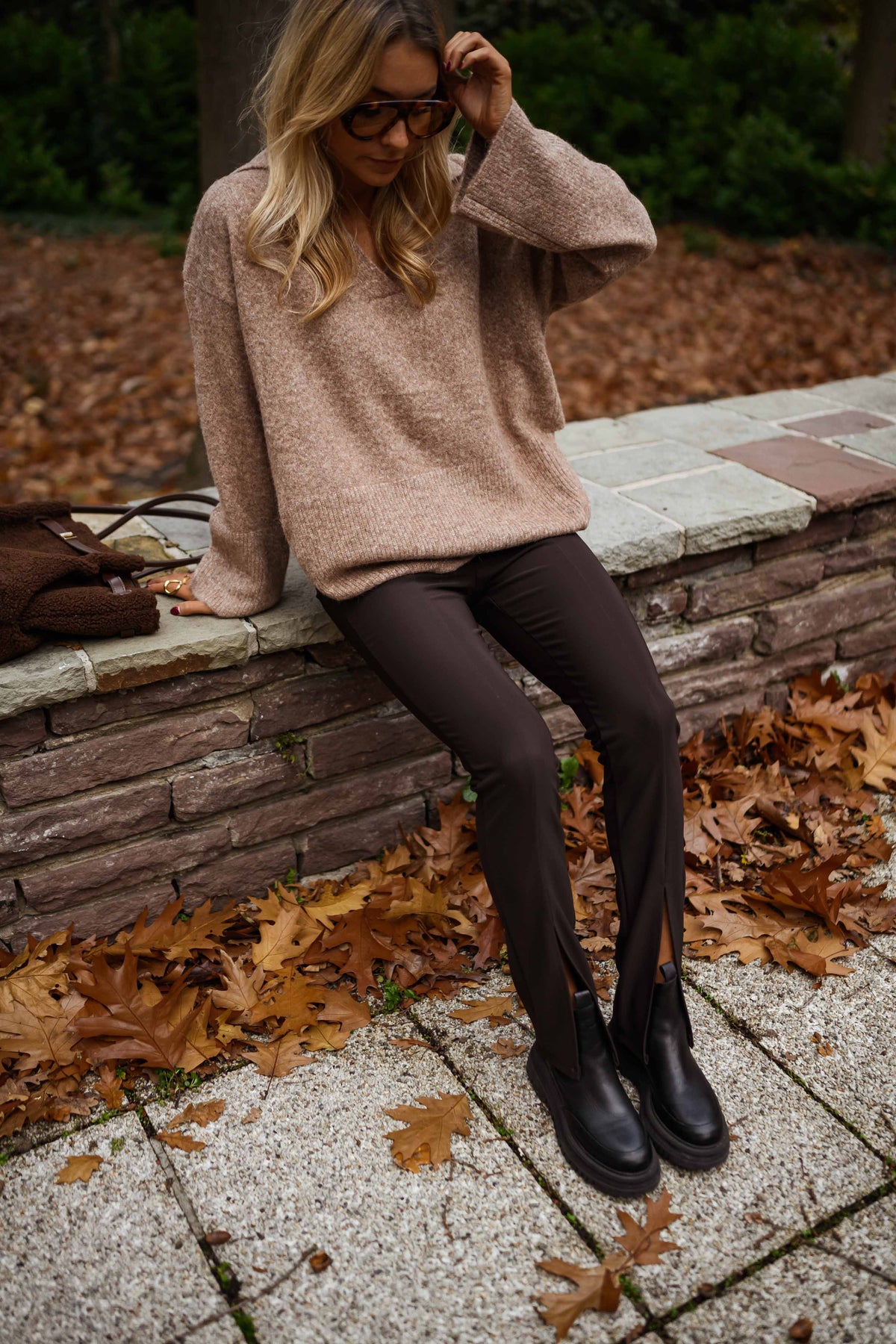 Legging Janice - chocolat