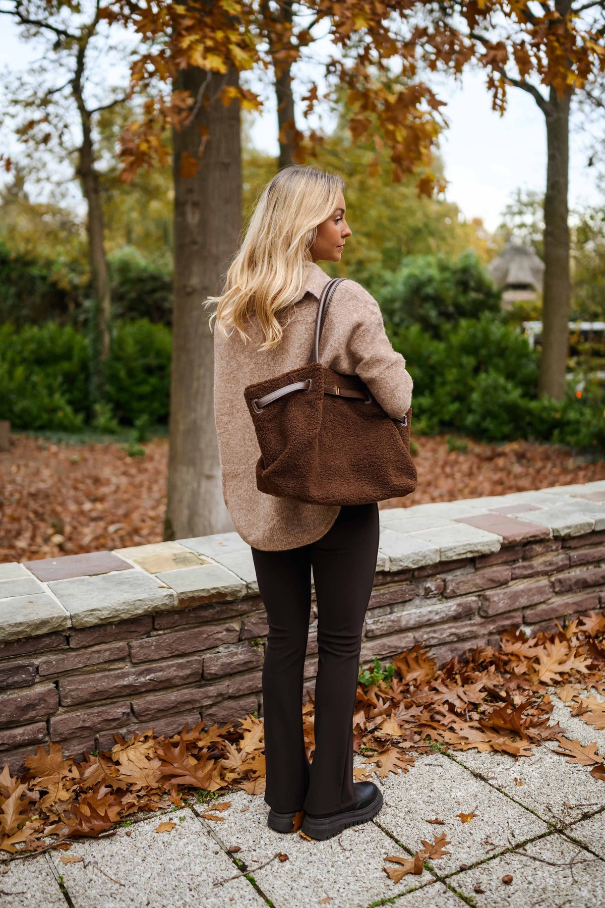 Legging Janice - chocolat
