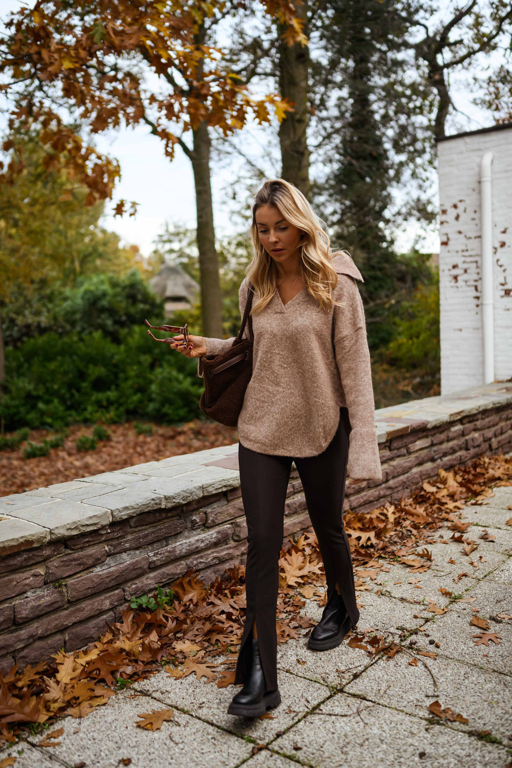 Legging Janice - chocolat
