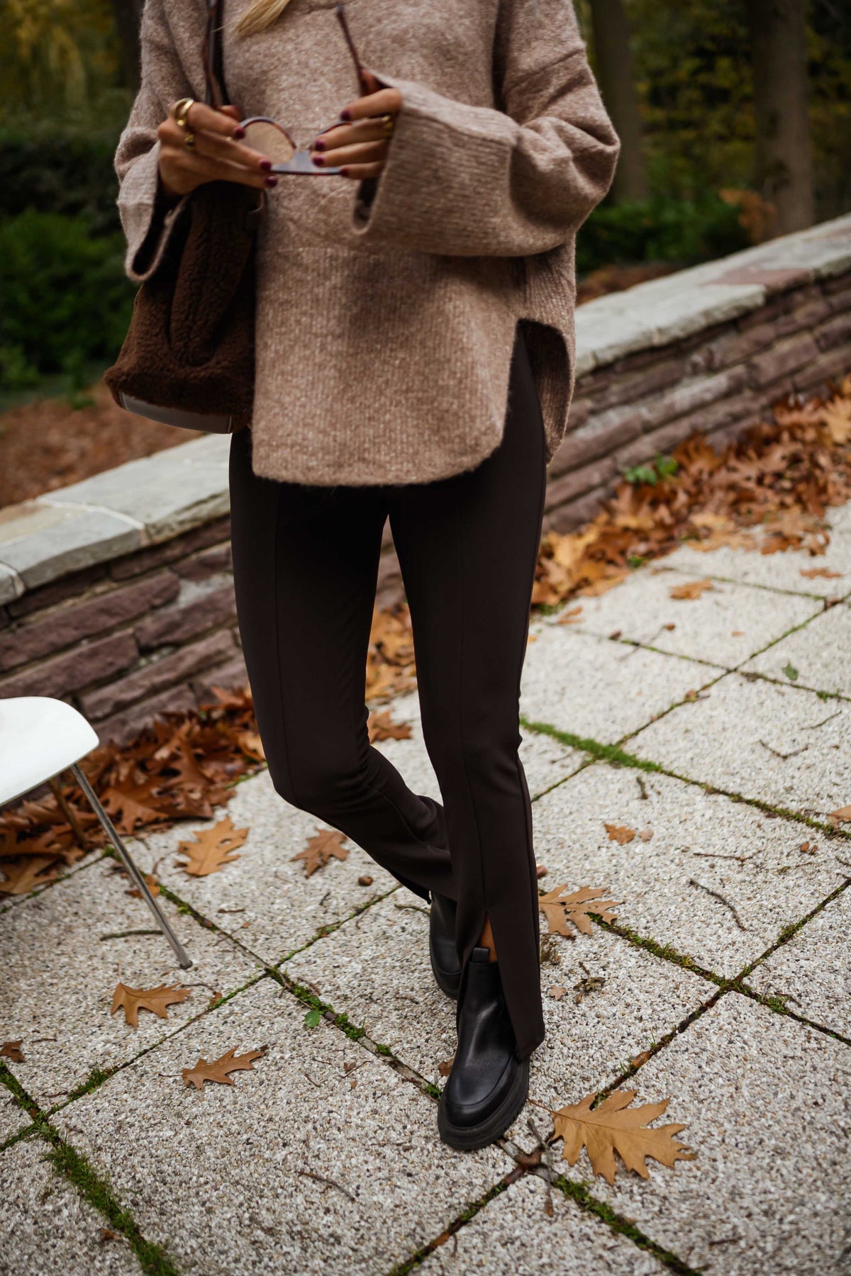 Legging Janice - chocolat
