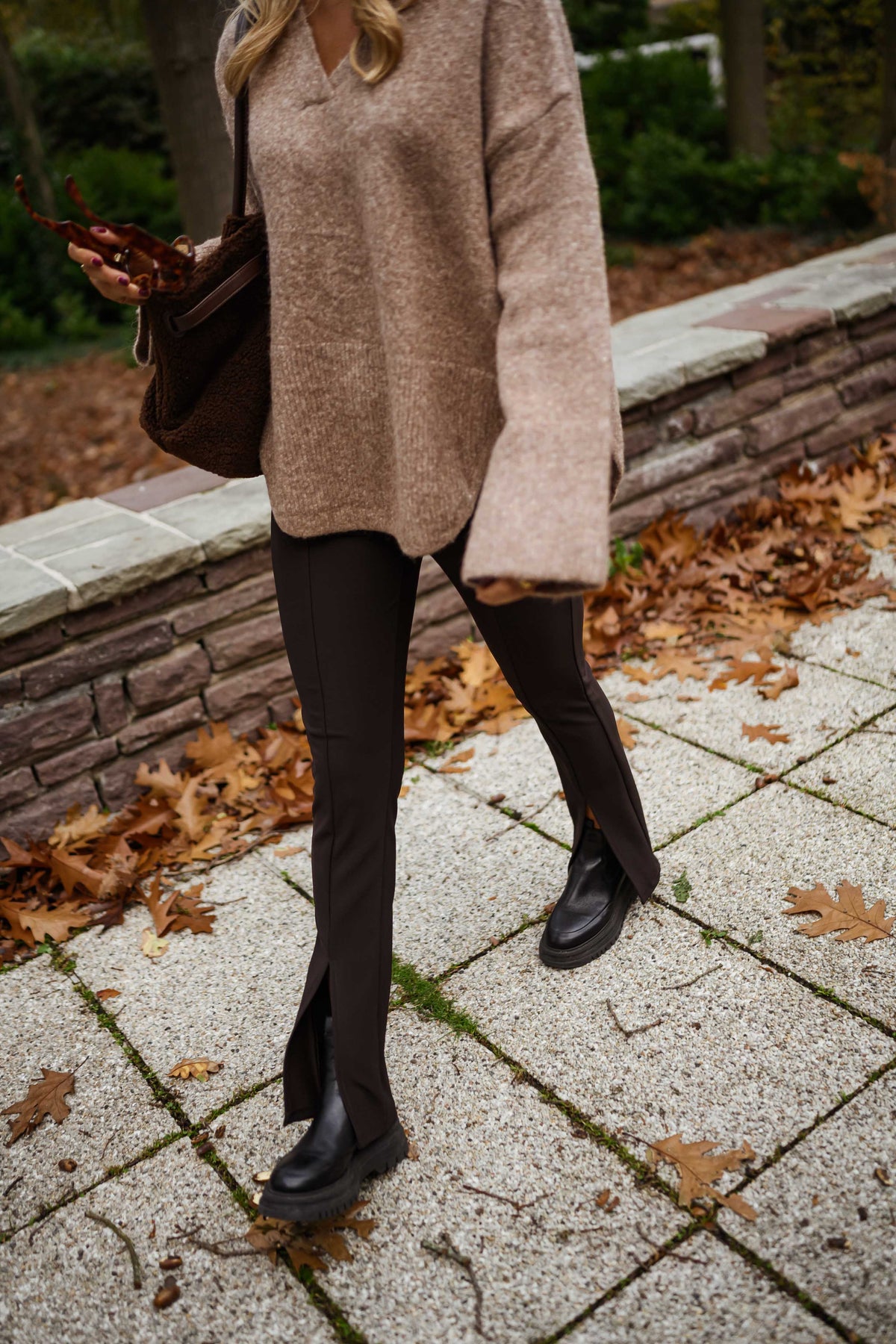 Legging Janice - chocolat