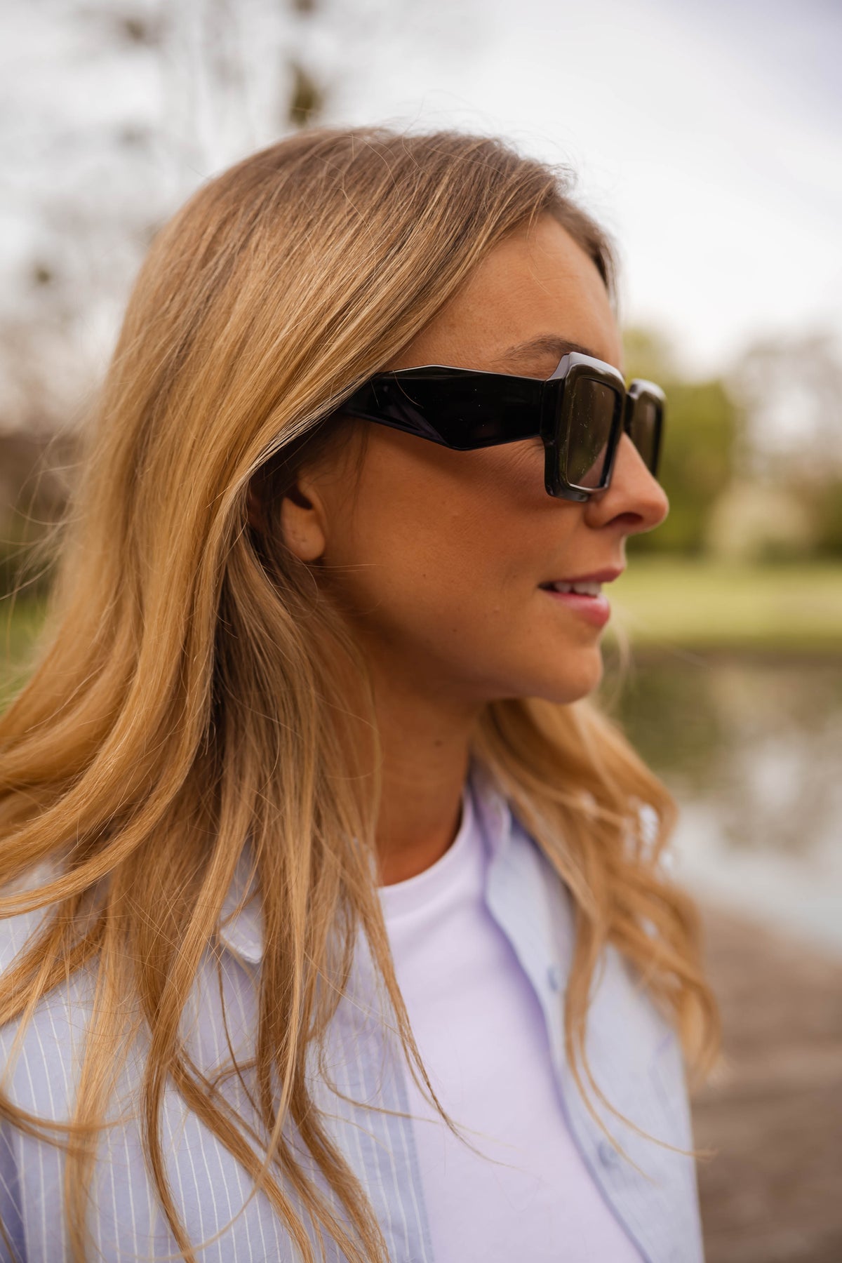 Lunettes de soleil Magy - noires