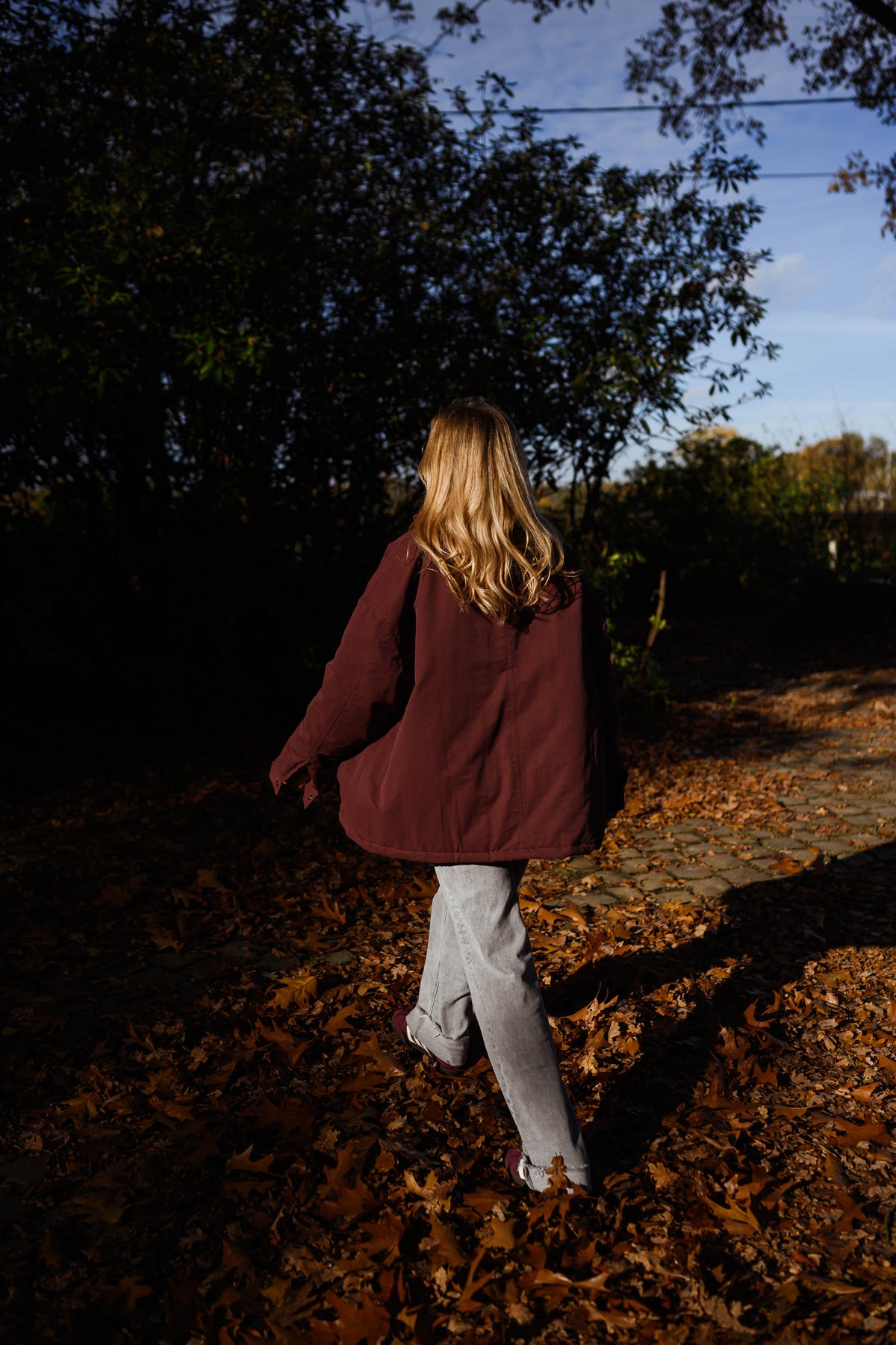 Manteau Clio - bordeaux