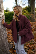 Manteau Clio - bordeaux