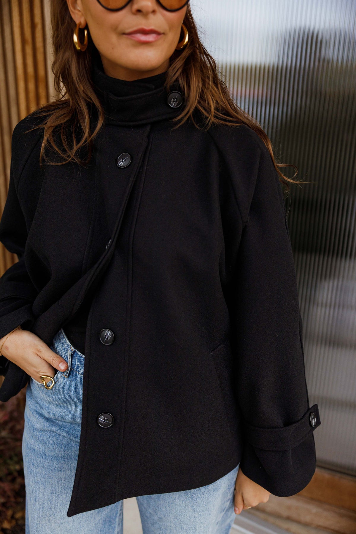 Manteau Gerald - noir