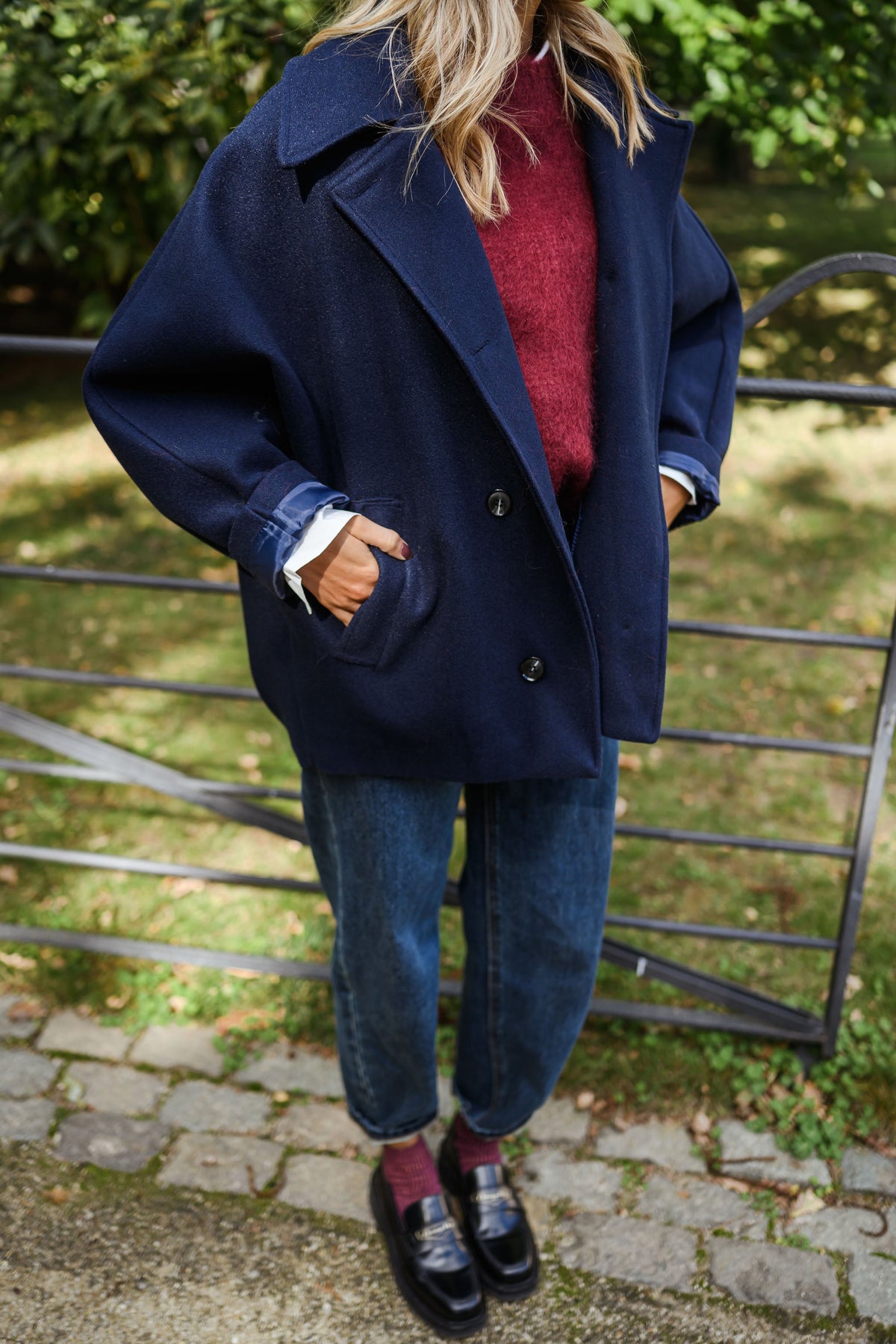 Manteau Marlise - bleu