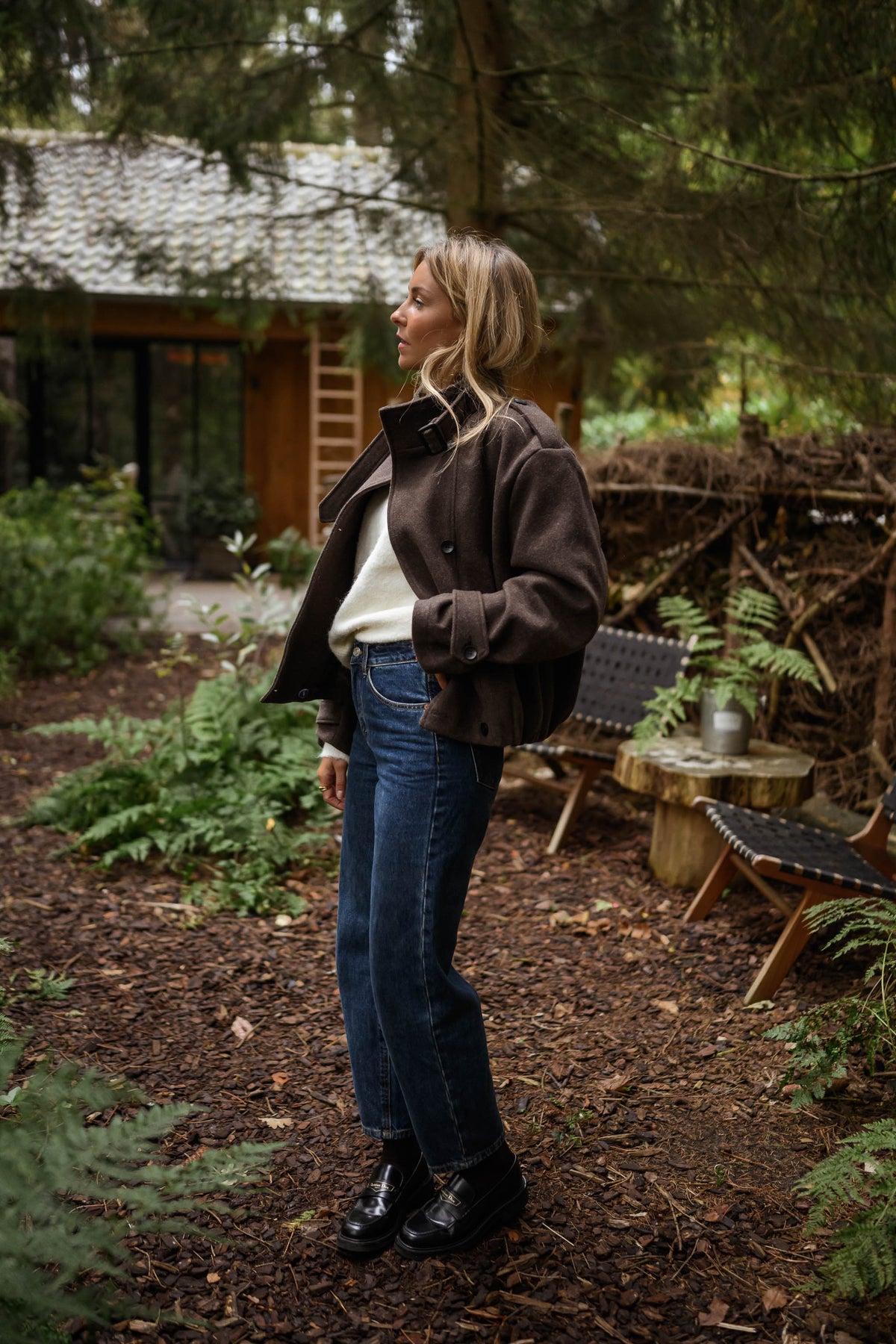 Manteau Orna - brun