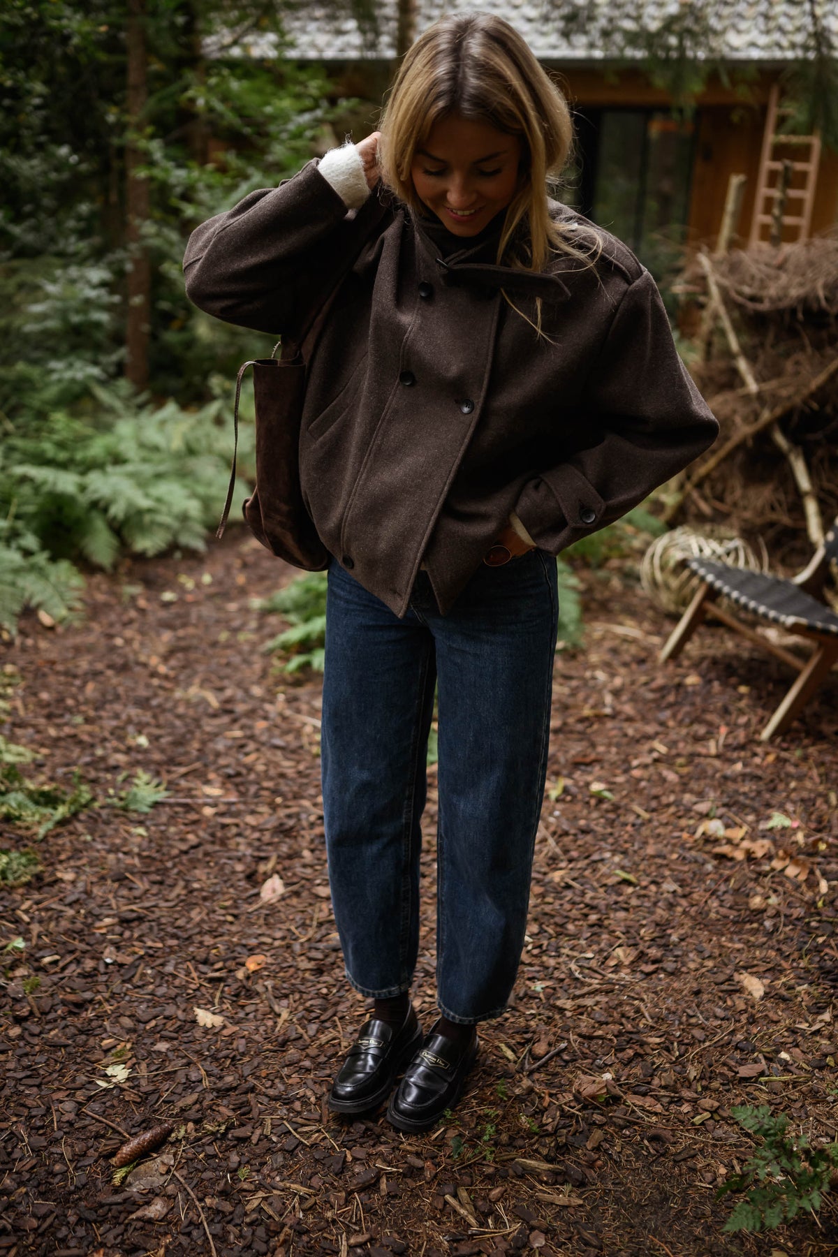 Manteau Orna - brun