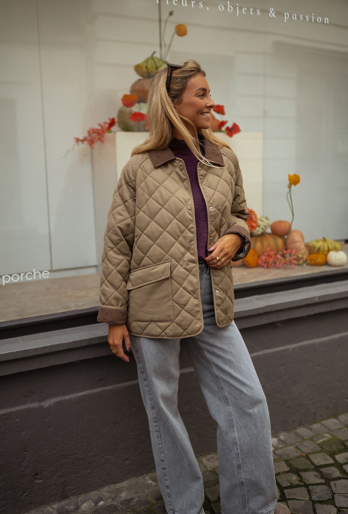 Manteau Paulina - kaki