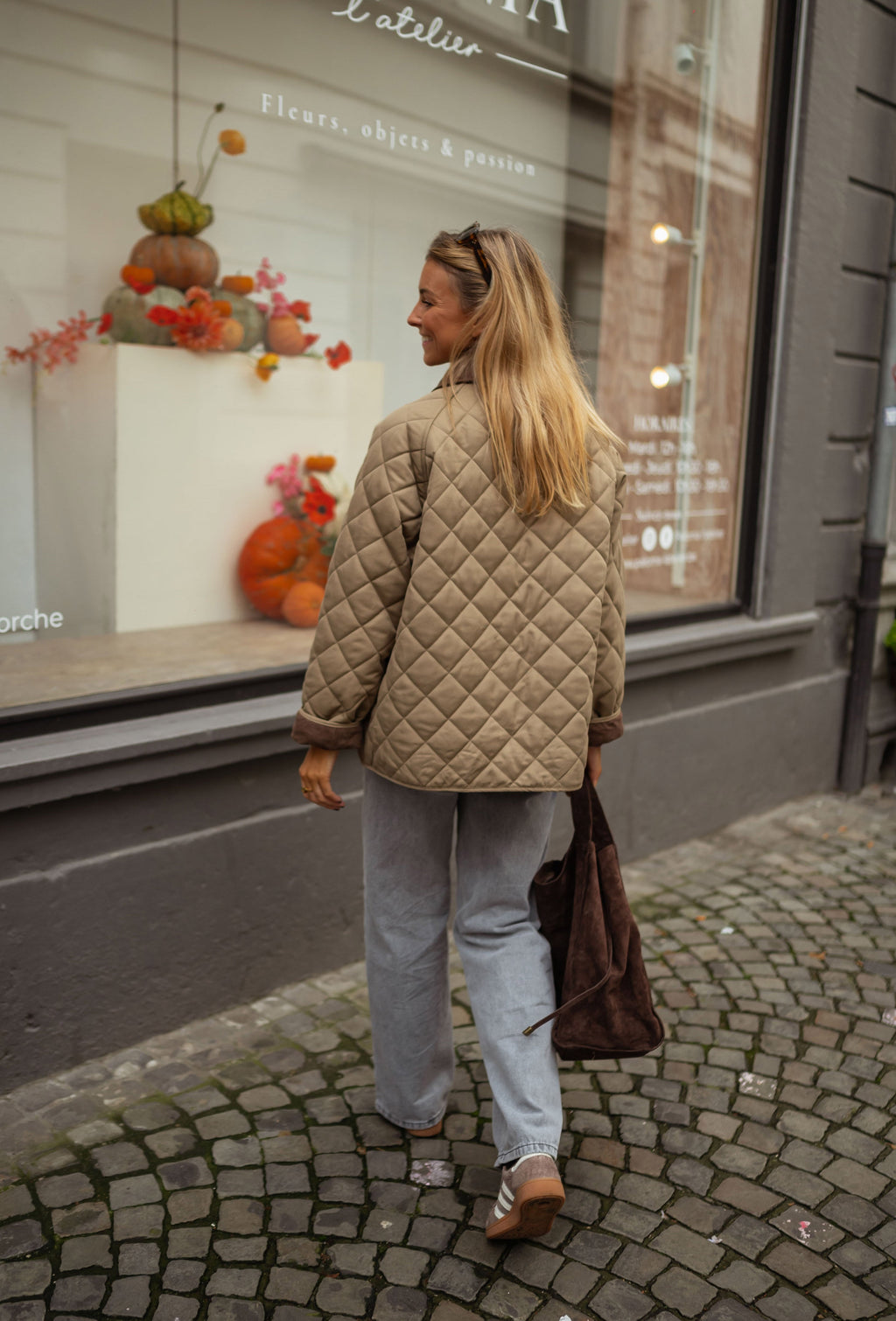 Manteau Paulina - kaki