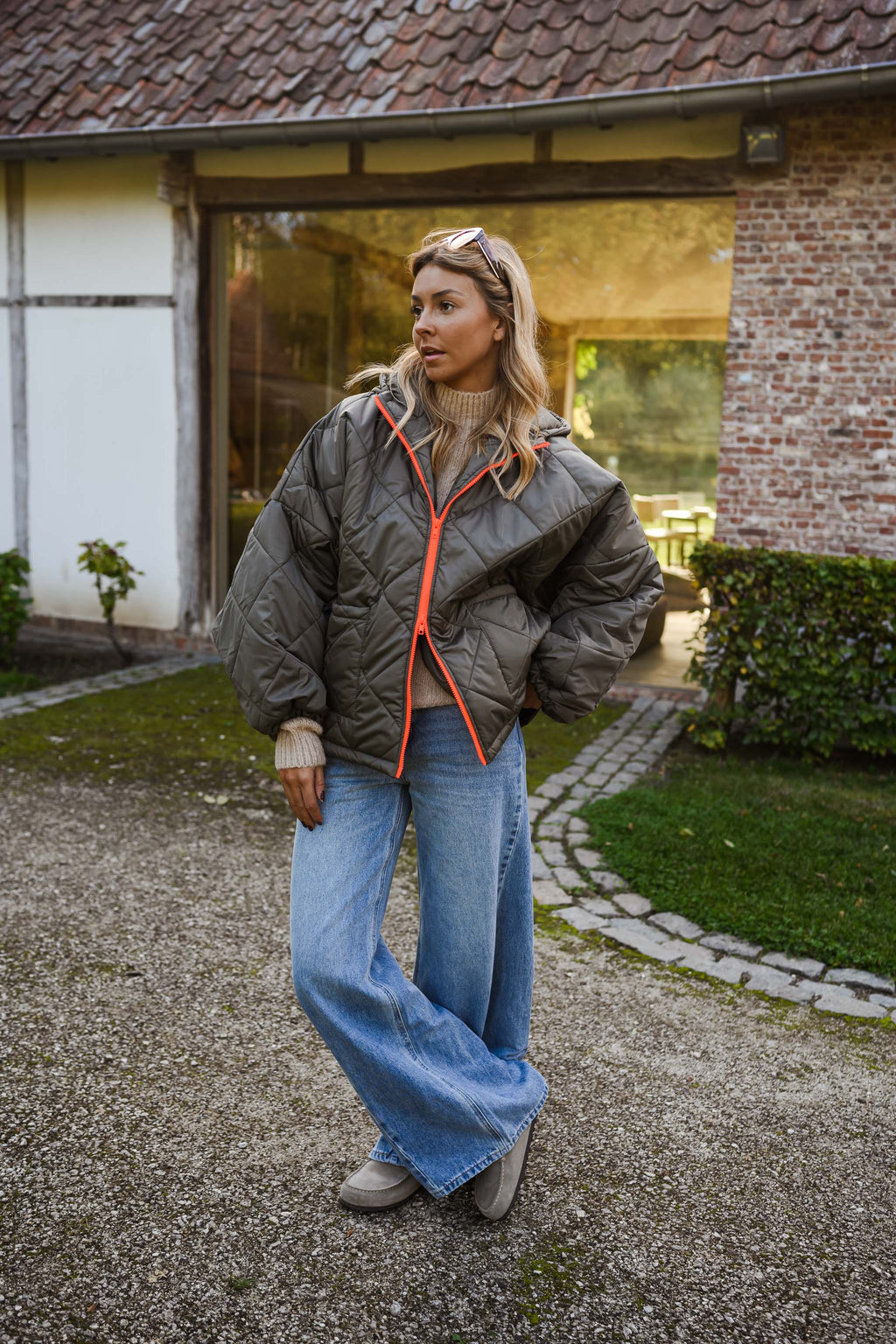 Manteau Rainy - kaki