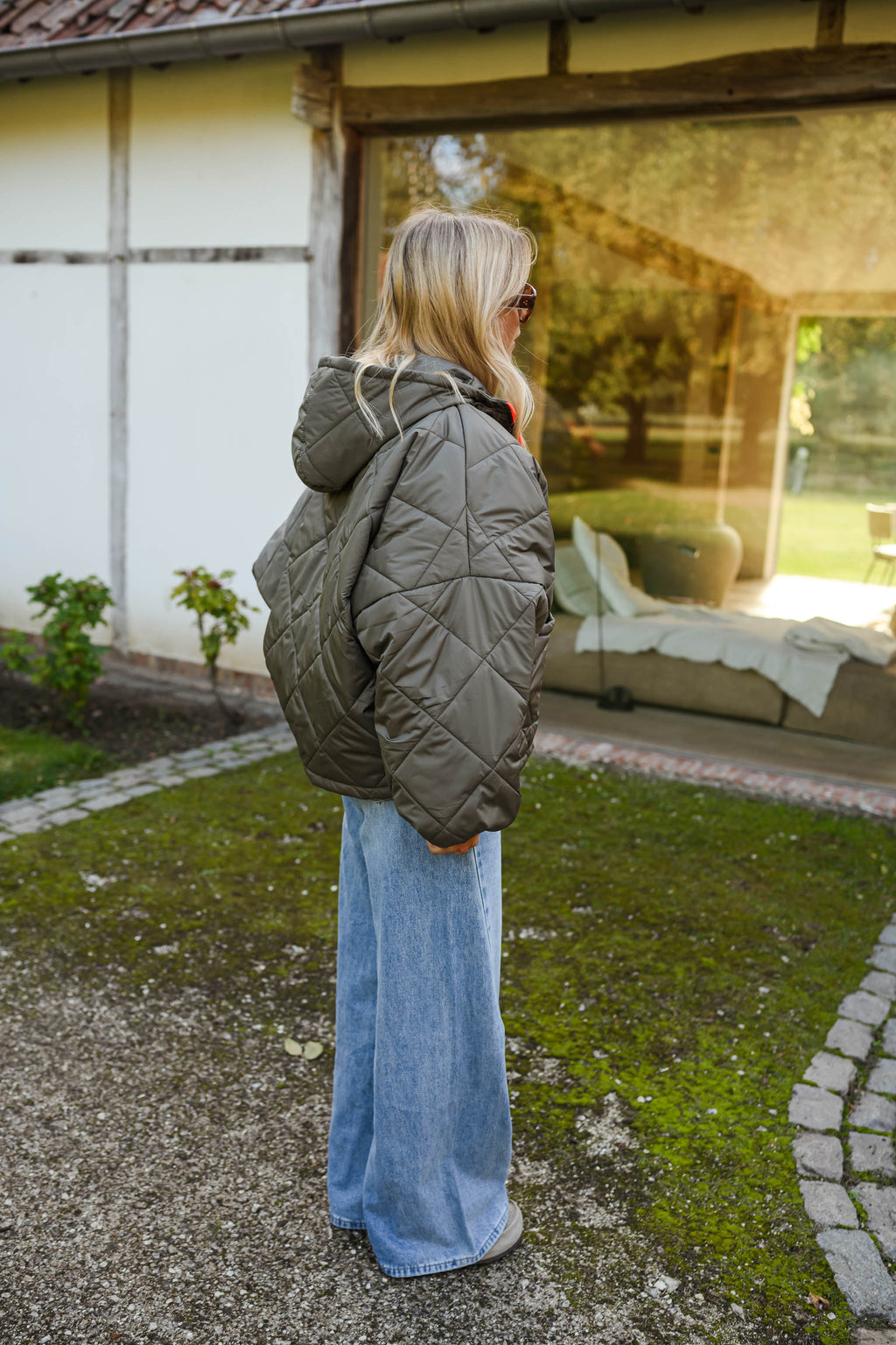 Manteau Rainy - kaki