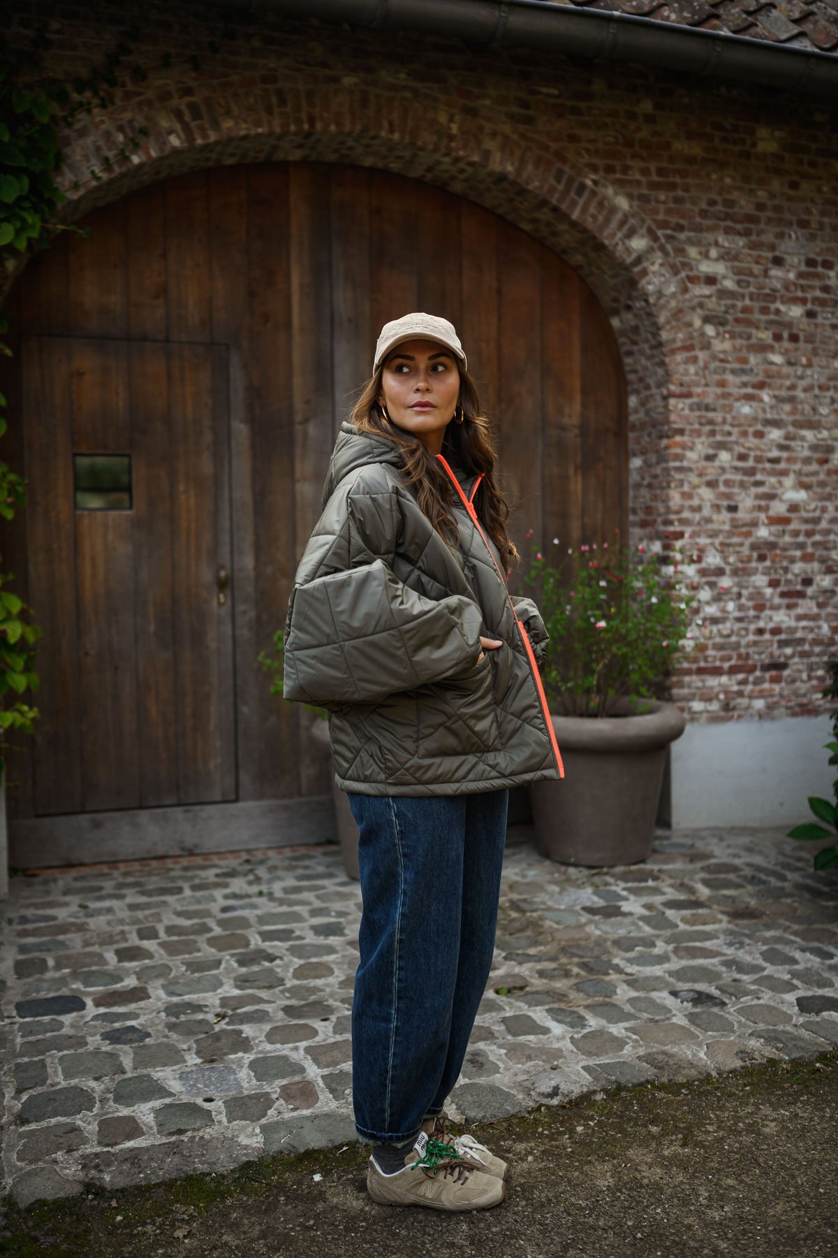 Manteau Rainy - kaki