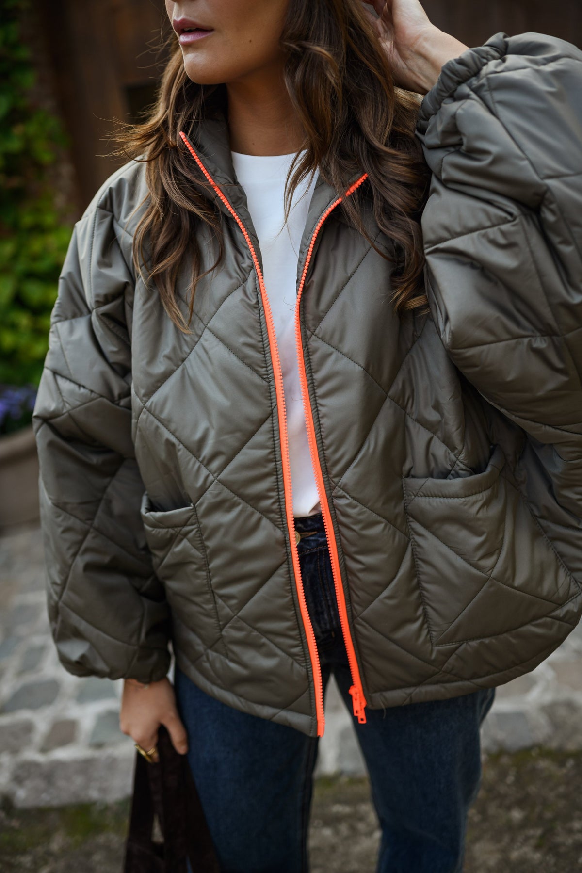 Manteau Rainy - kaki
