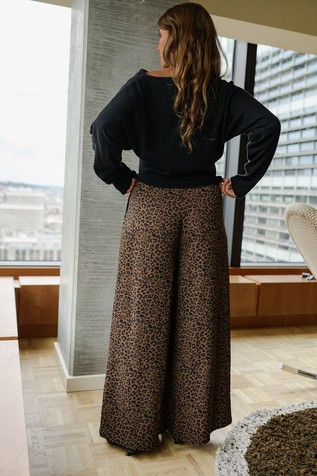 Pantalon Jenny - léopard