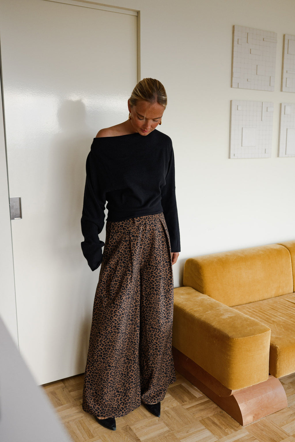 Pantalon Jenny - léopard