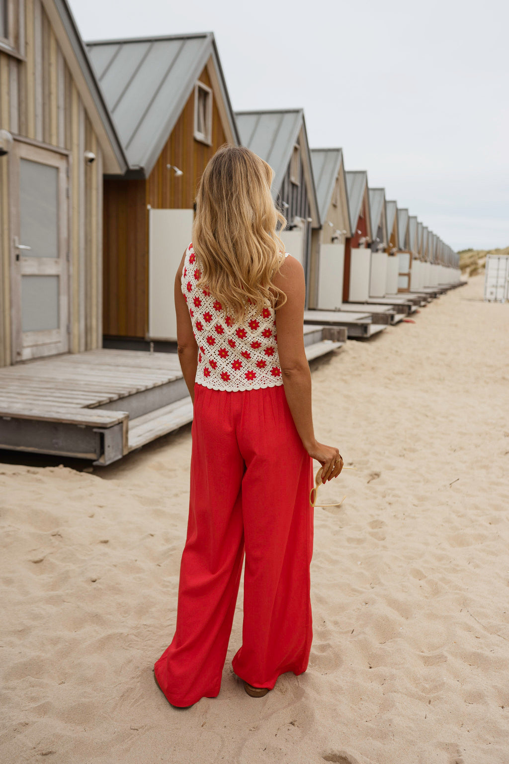 Pantalon Levi - rouge
