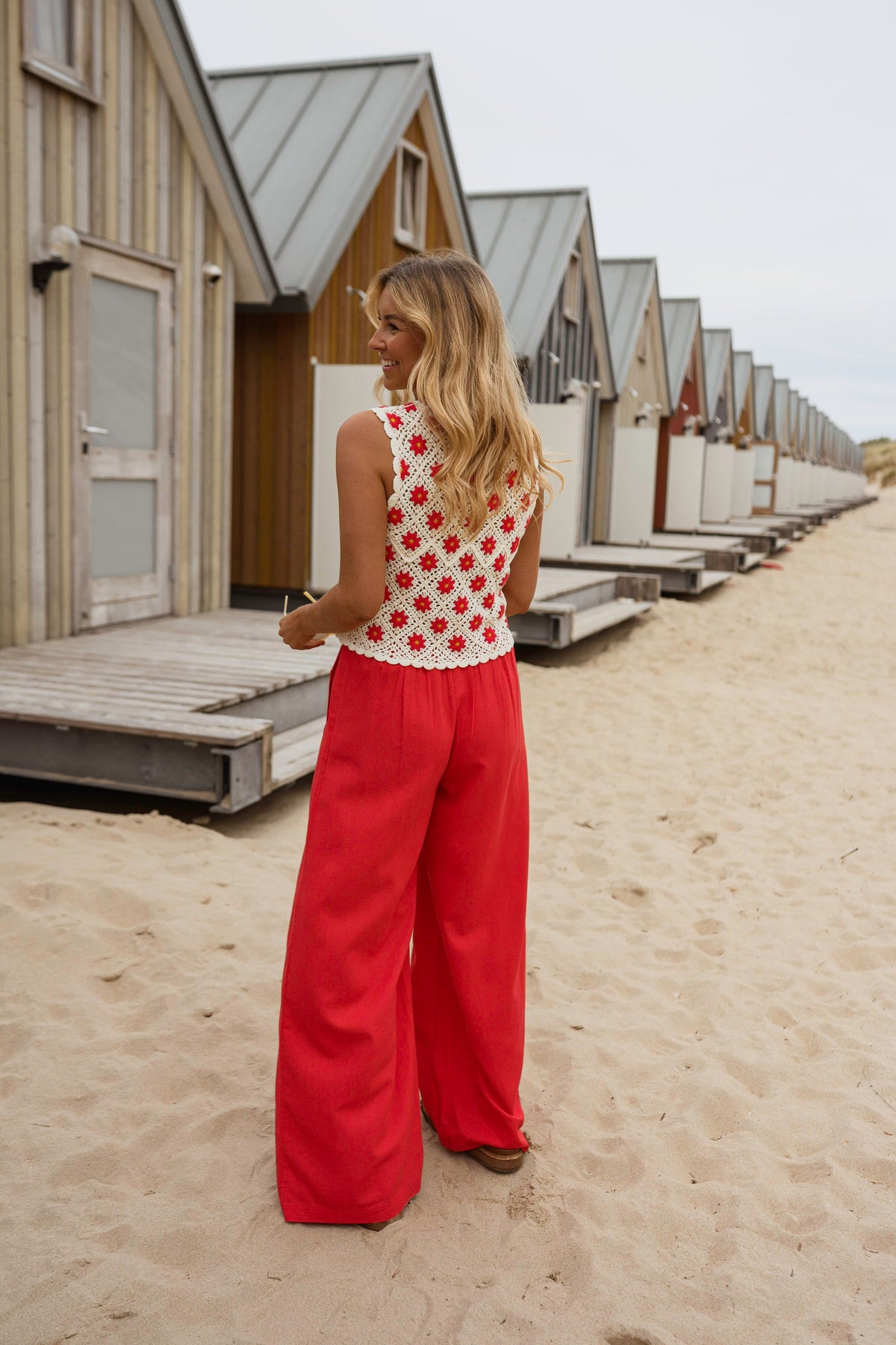 Pantalon Levi - rouge