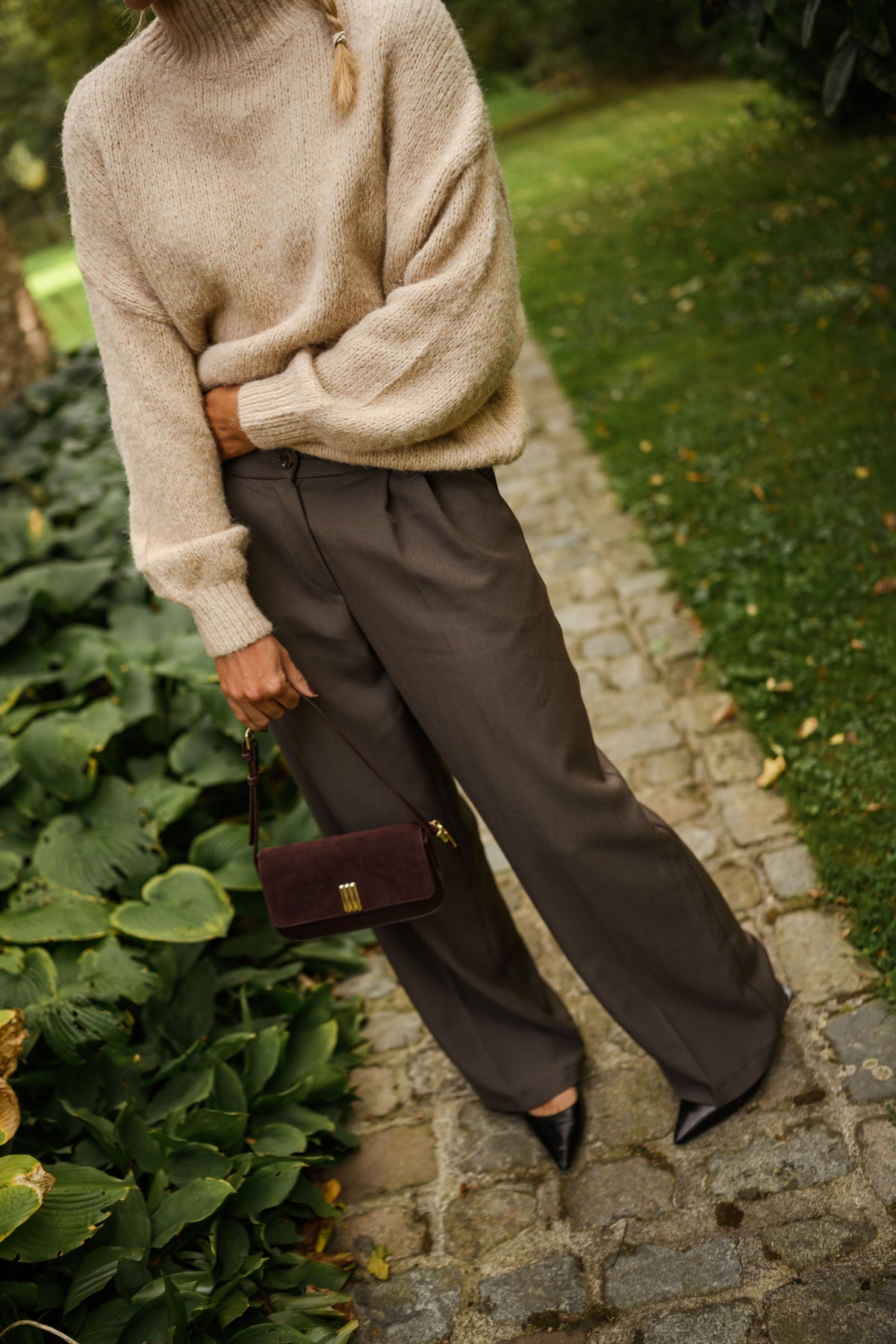 Pantalon Matthew - taupe