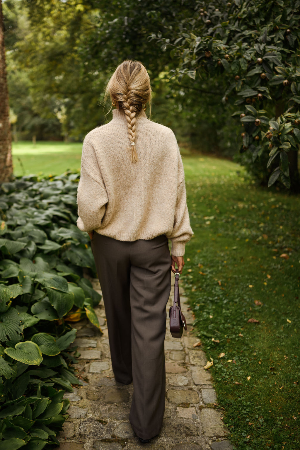 Pantalon Matthew - taupe