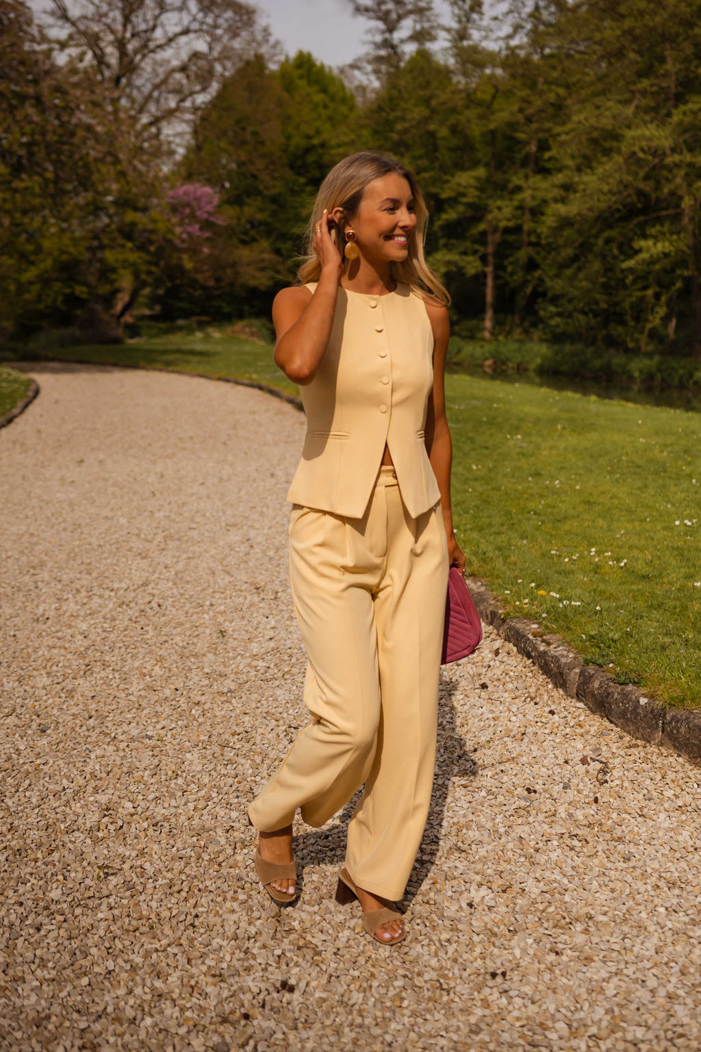 Pantalon Pola - jaune