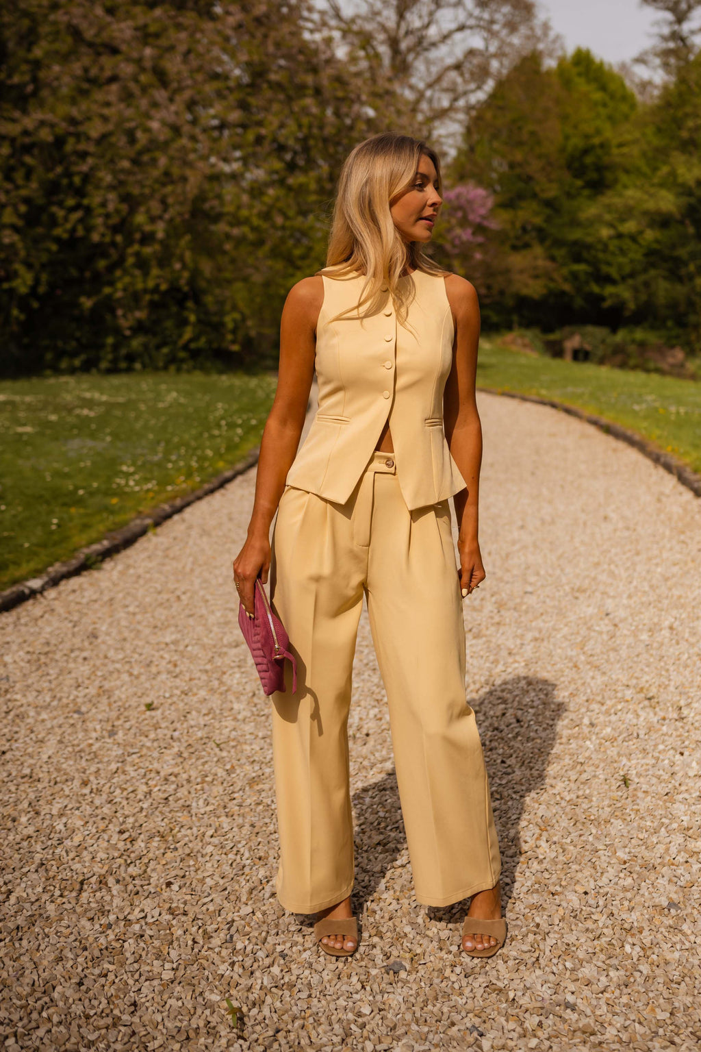 Pantalon Pola - jaune