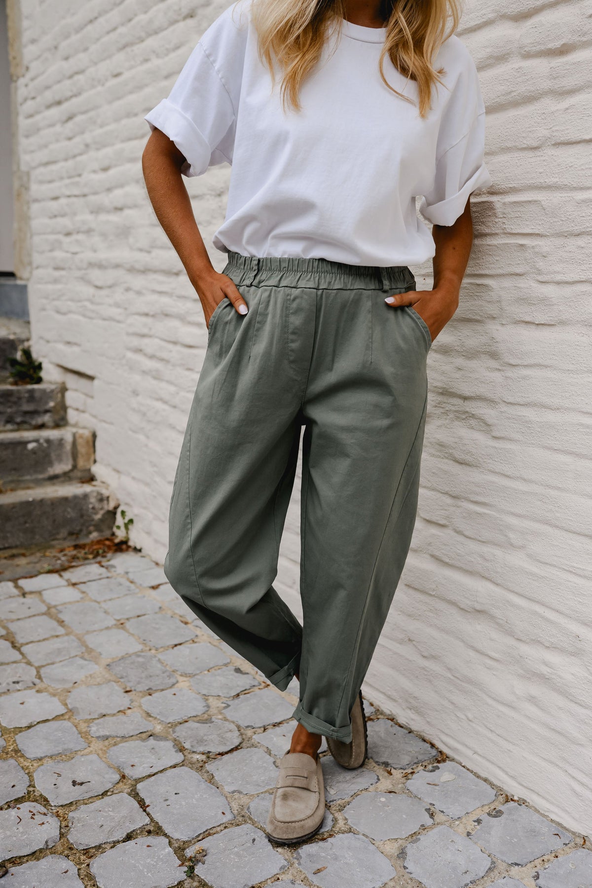 Pantalon Edgard - kaki