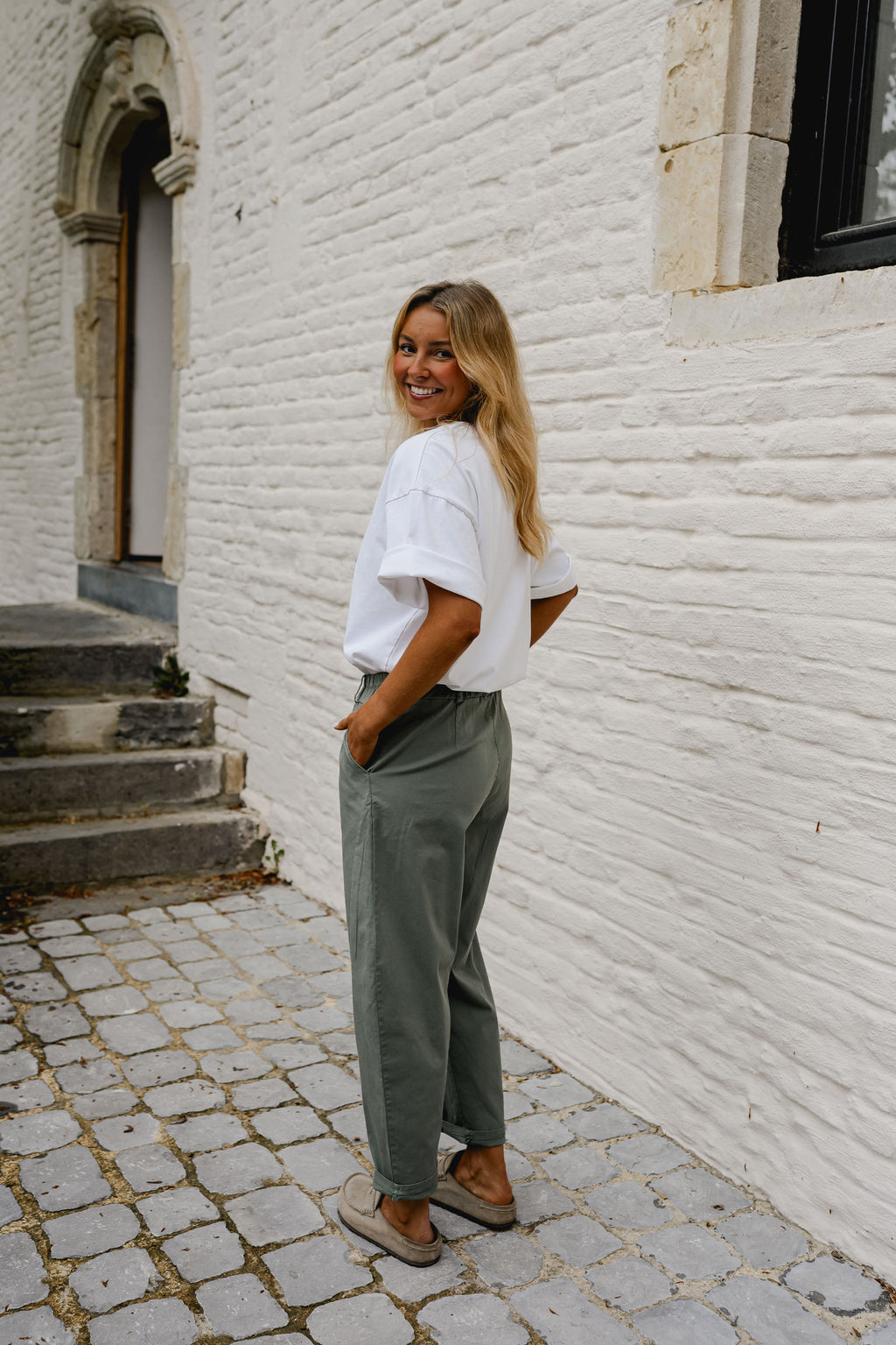Pantalon Edgard - kaki