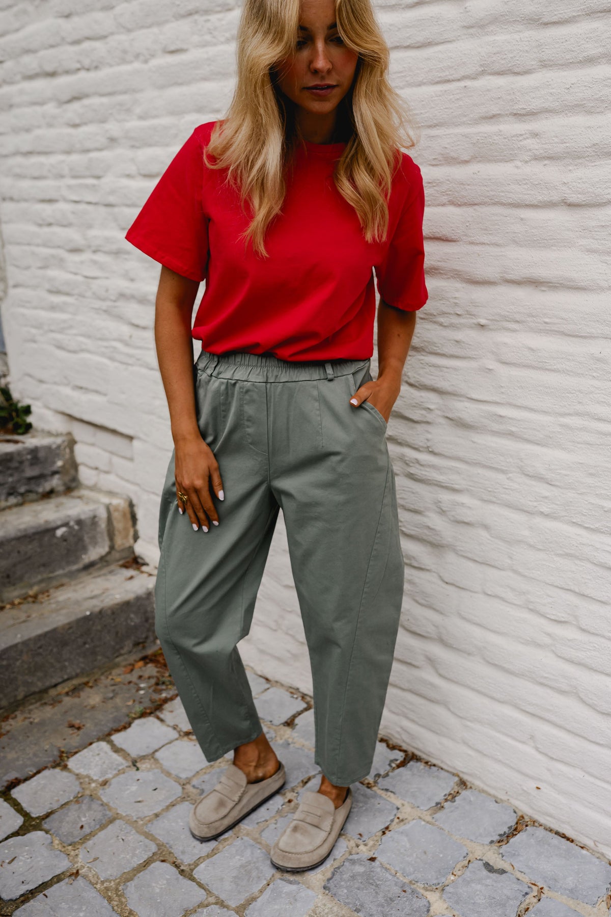 Pantalon Edgard - kaki