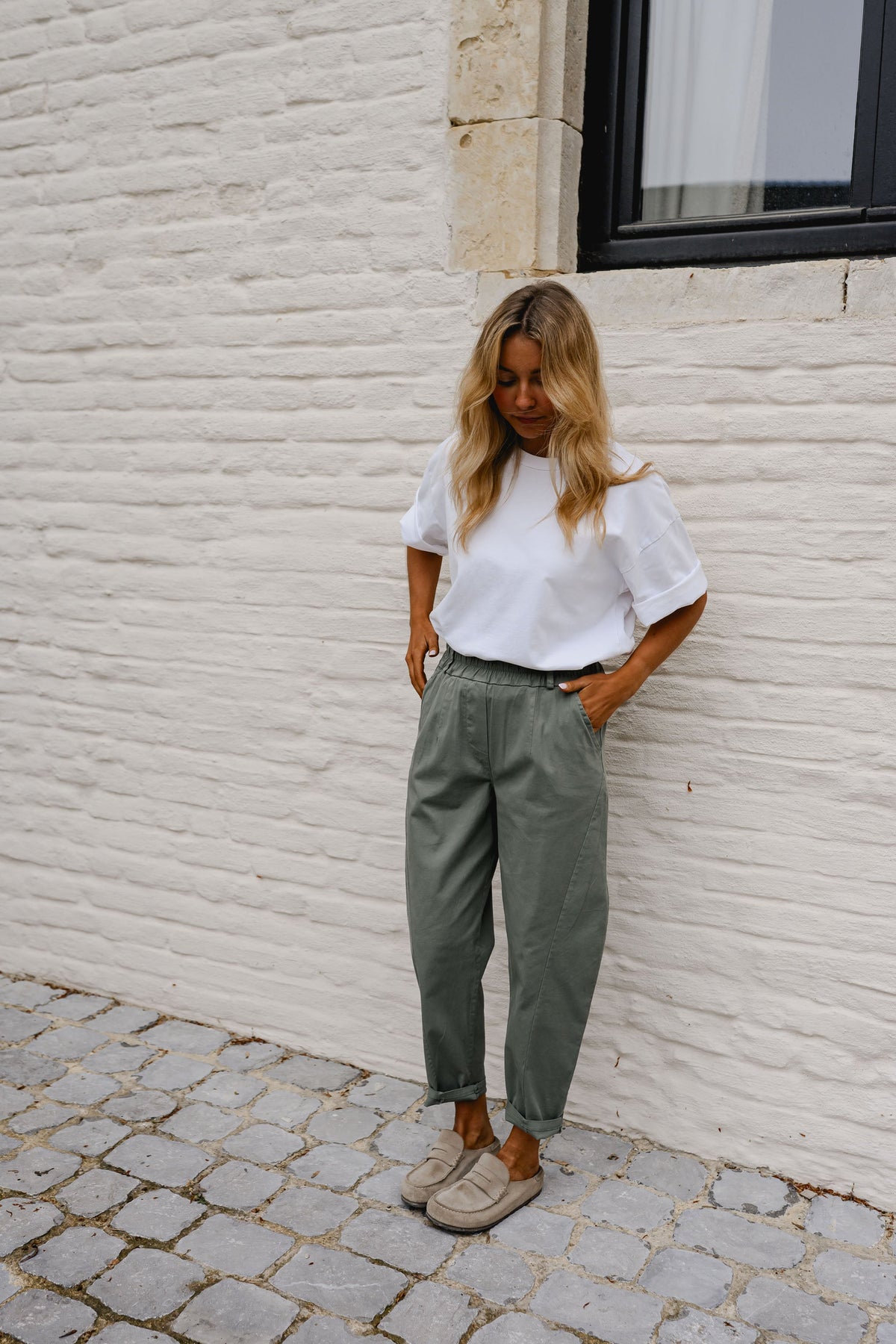Pantalon Edgard - kaki