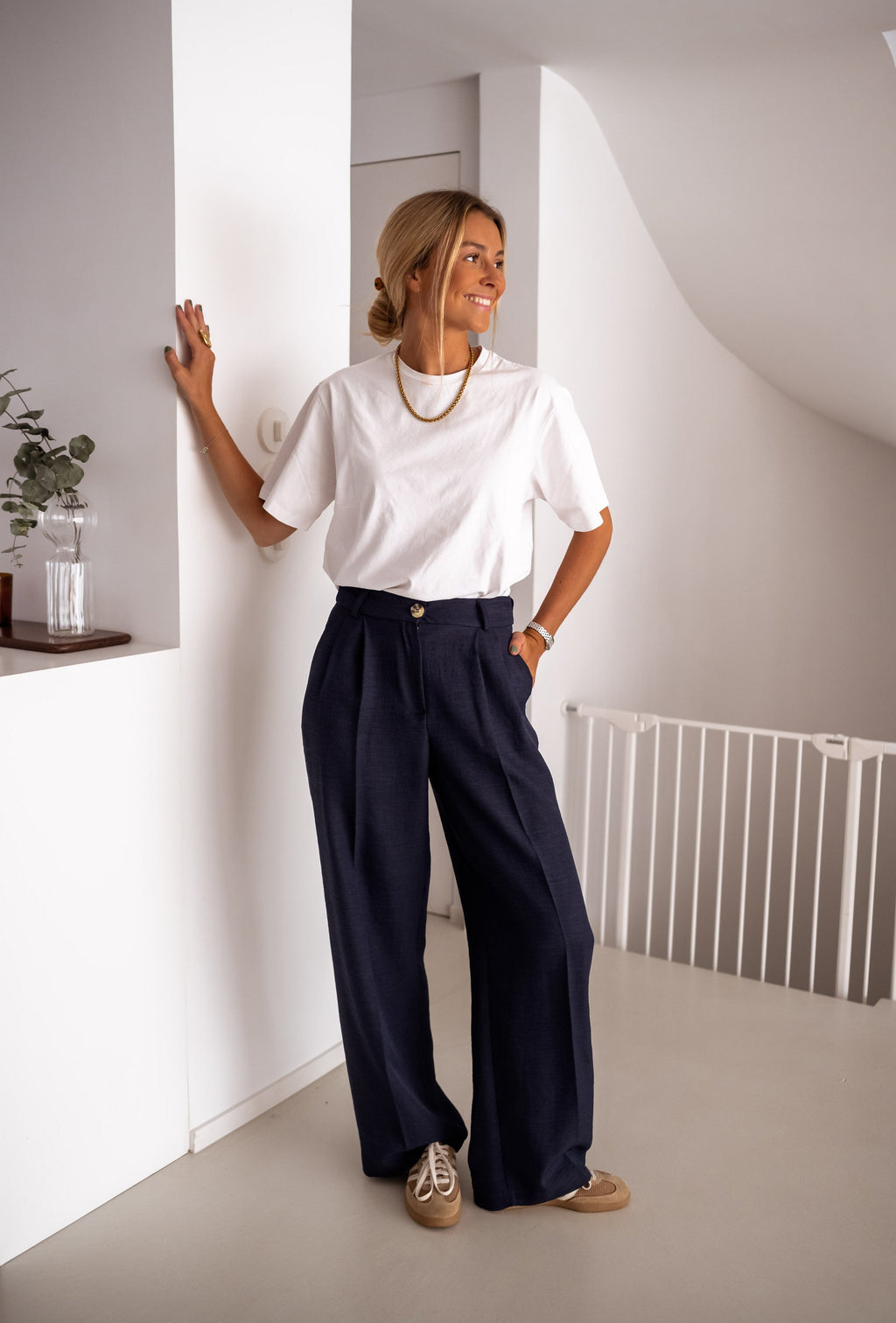 Pantalon Thaly - bleu