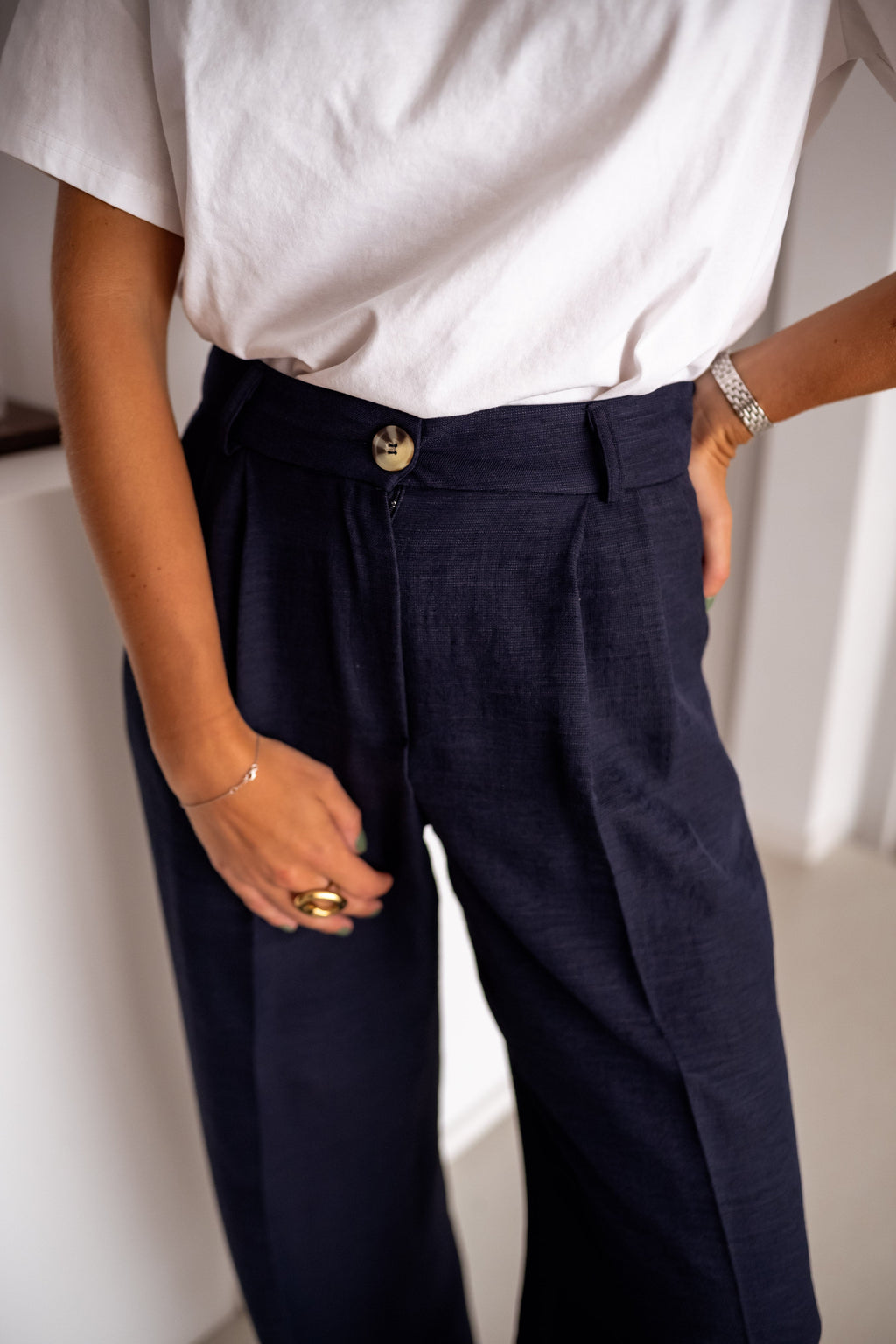 Pantalon Thaly - bleu