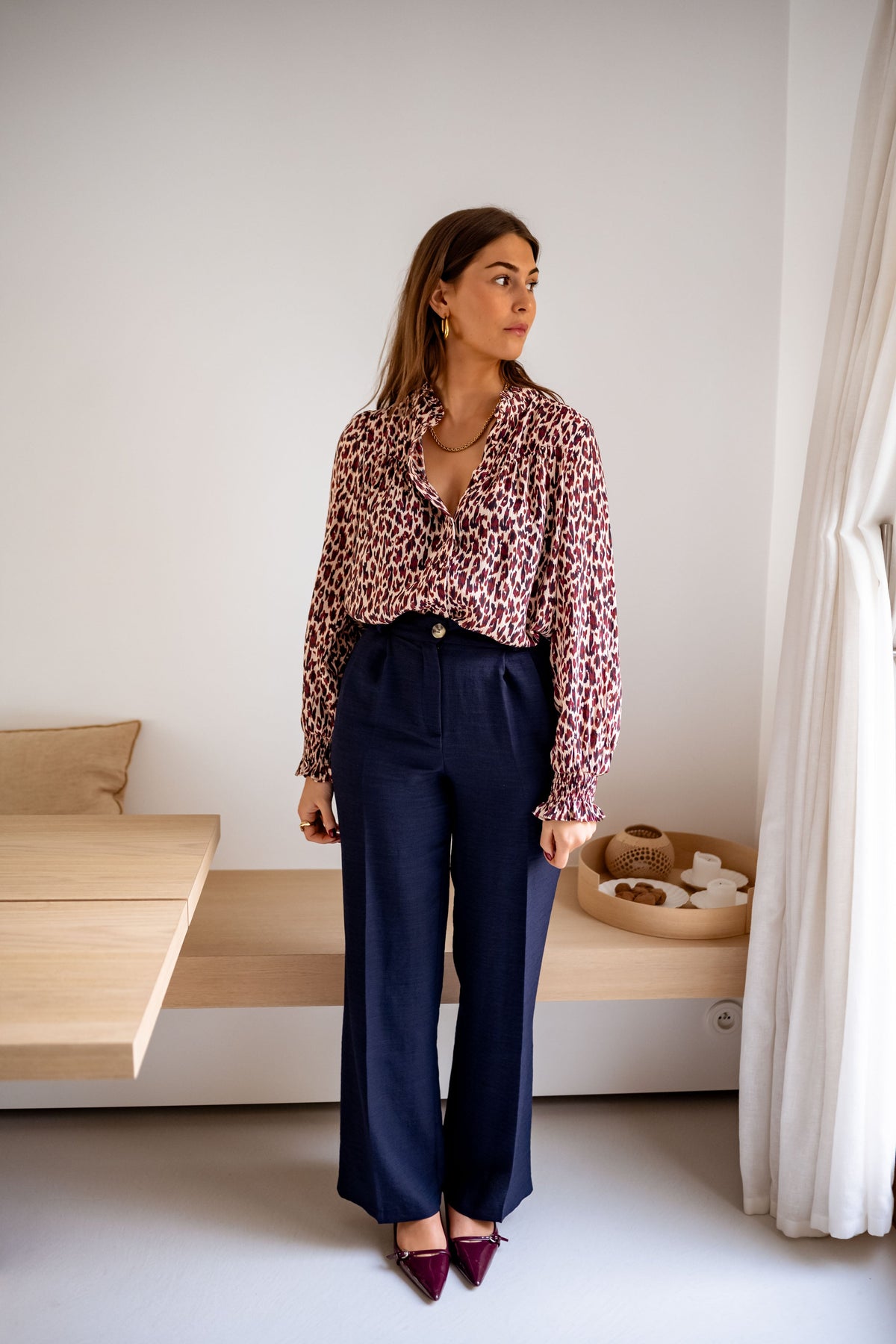 Pantalon Thaly - bleu