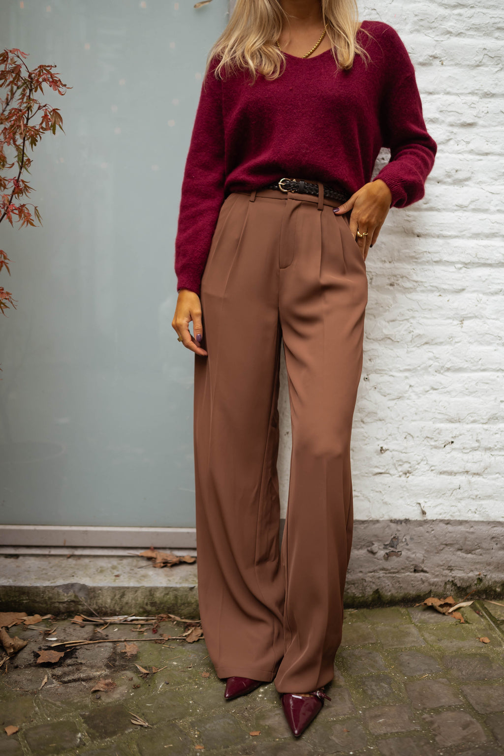 Pantalon Victor - chocolat
