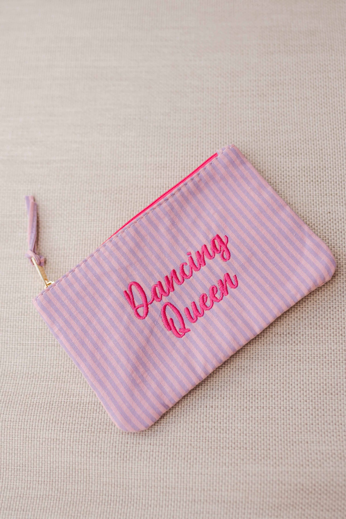 Pochette Dancing queen - mauve et rose