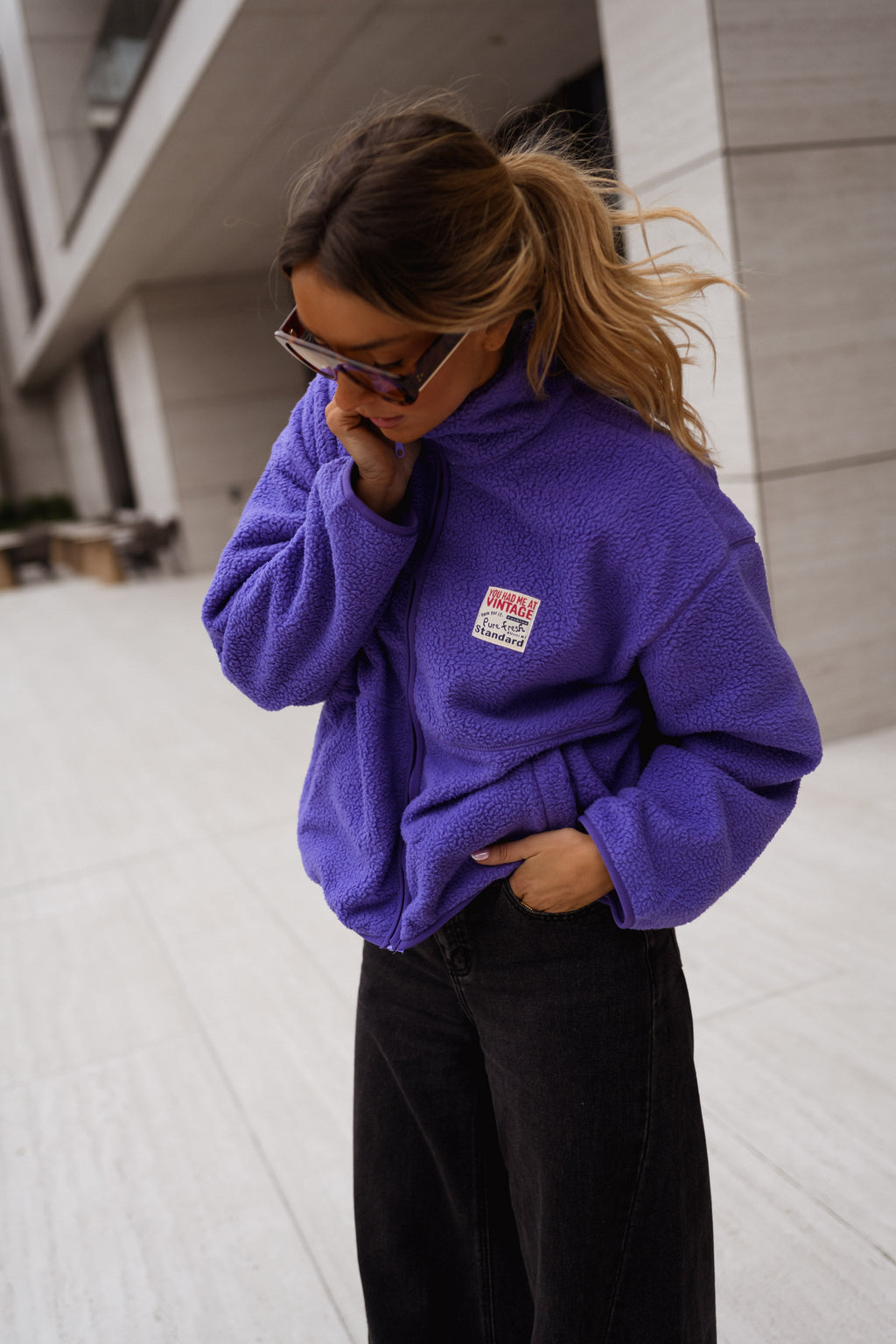 Gilet Polaire Sevan - mauve