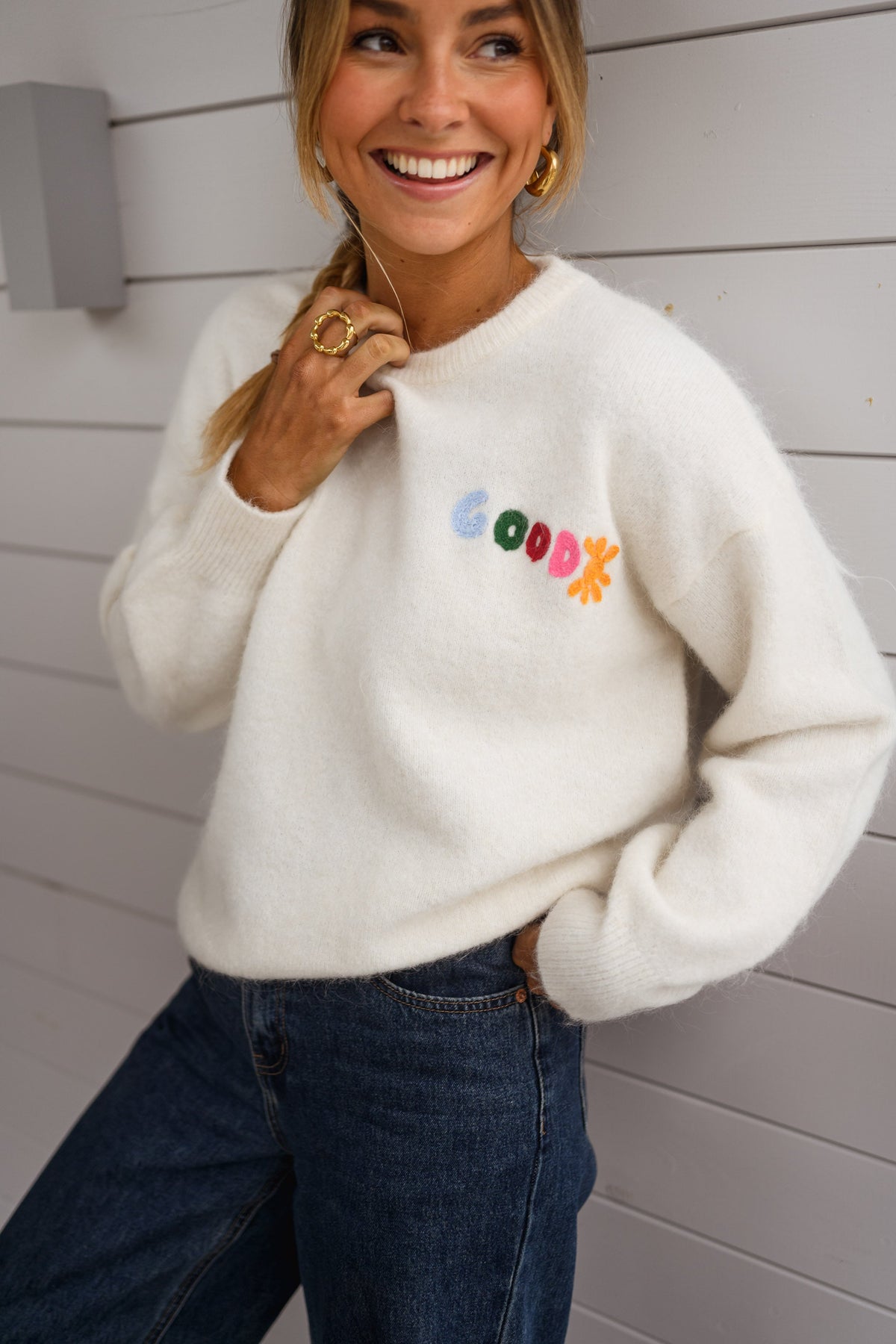 Pull Abigael - écru