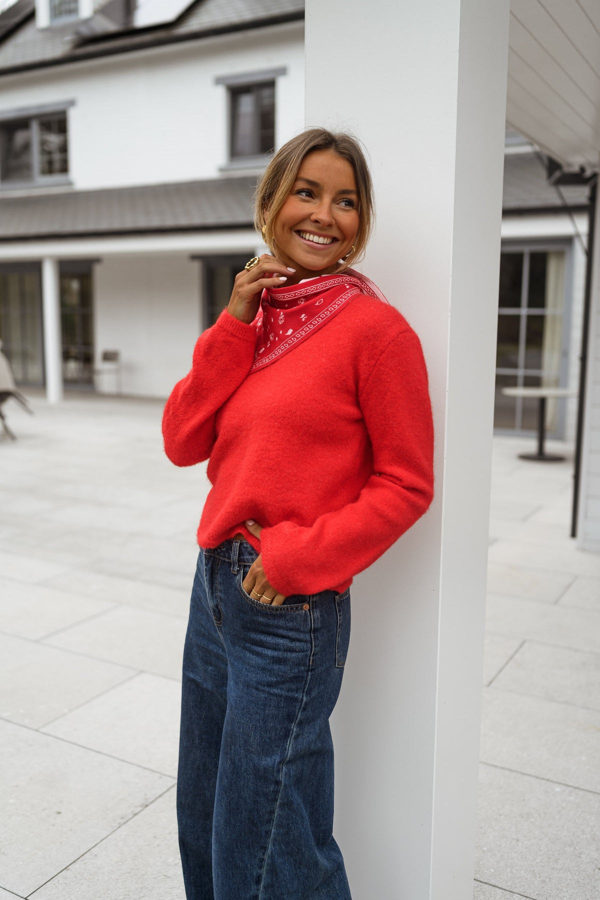 Pull Adel - rouge