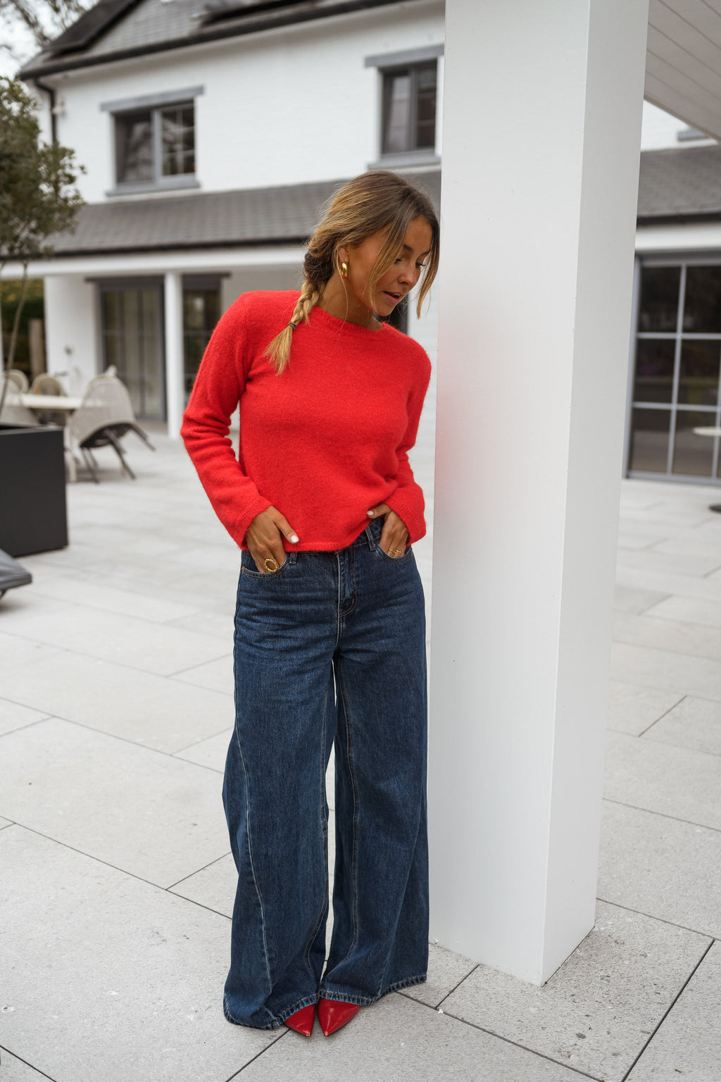 Pull Adel - rouge