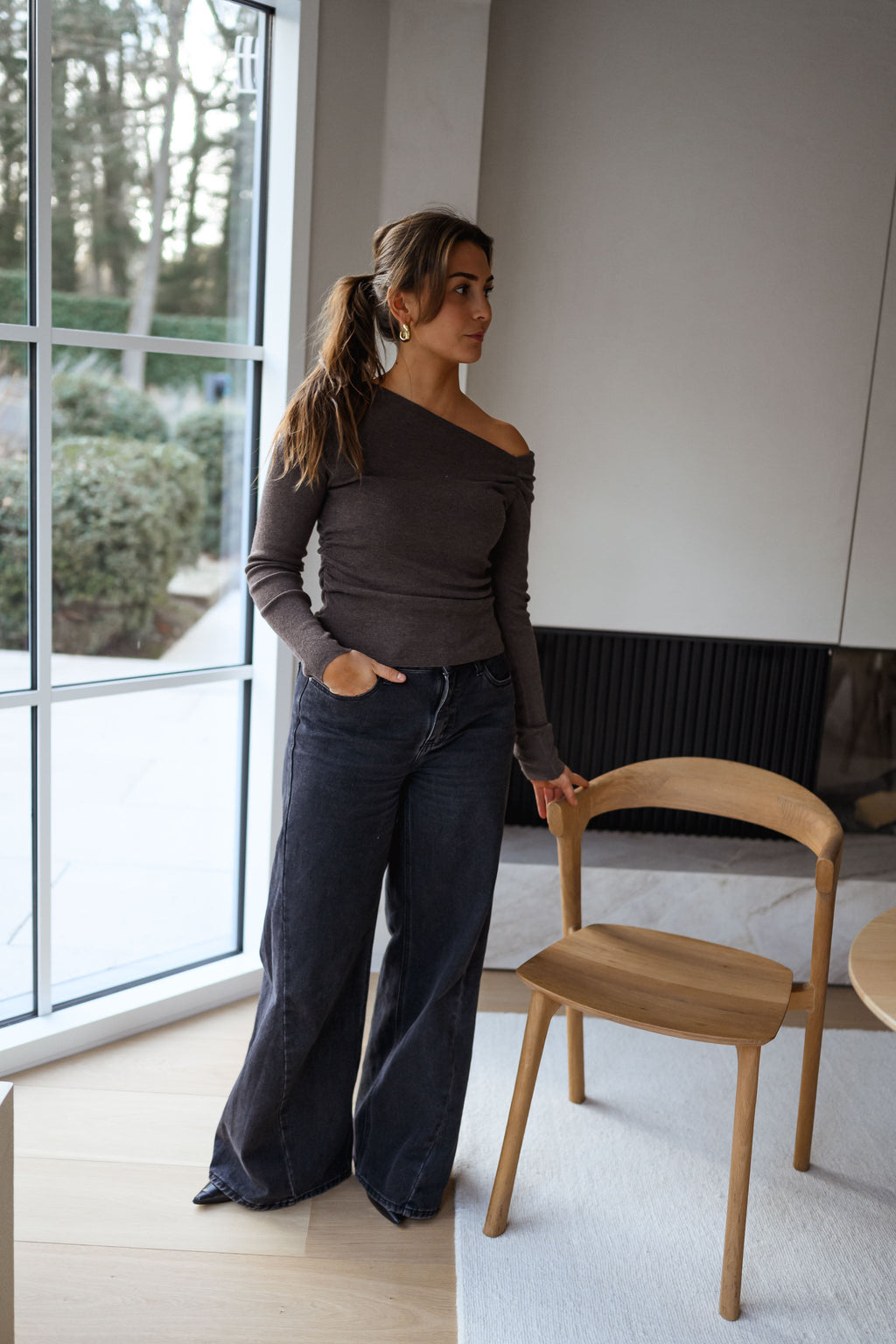 Pull Ambre - brun