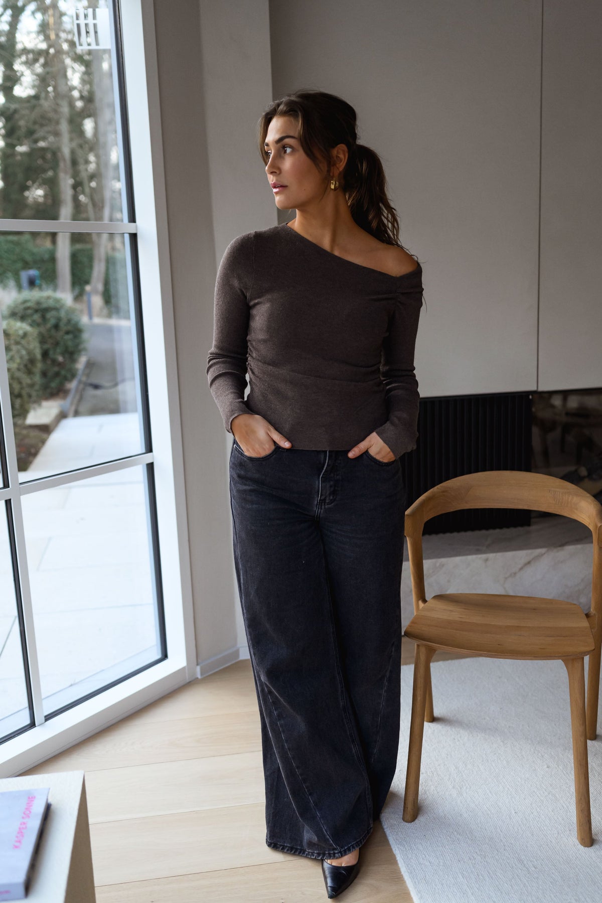 Pull Ambre - brun