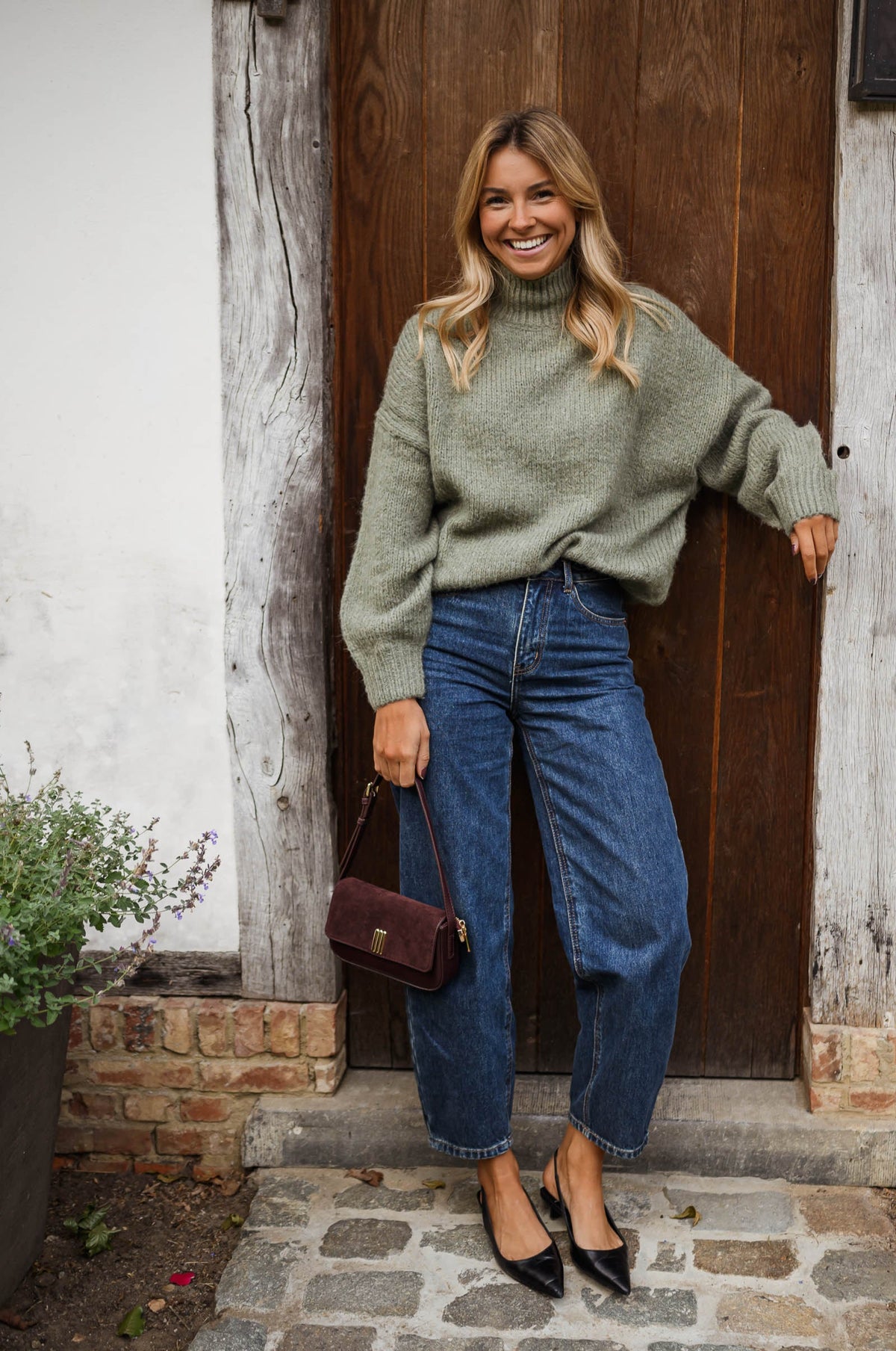 Pull Angèle - kaki