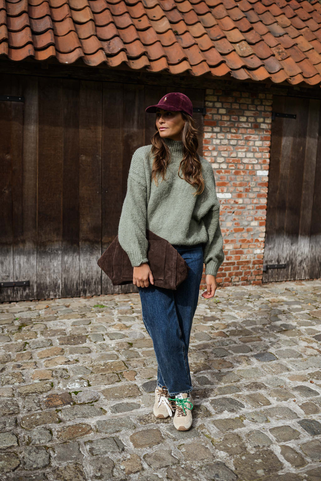 Pull Angèle - kaki