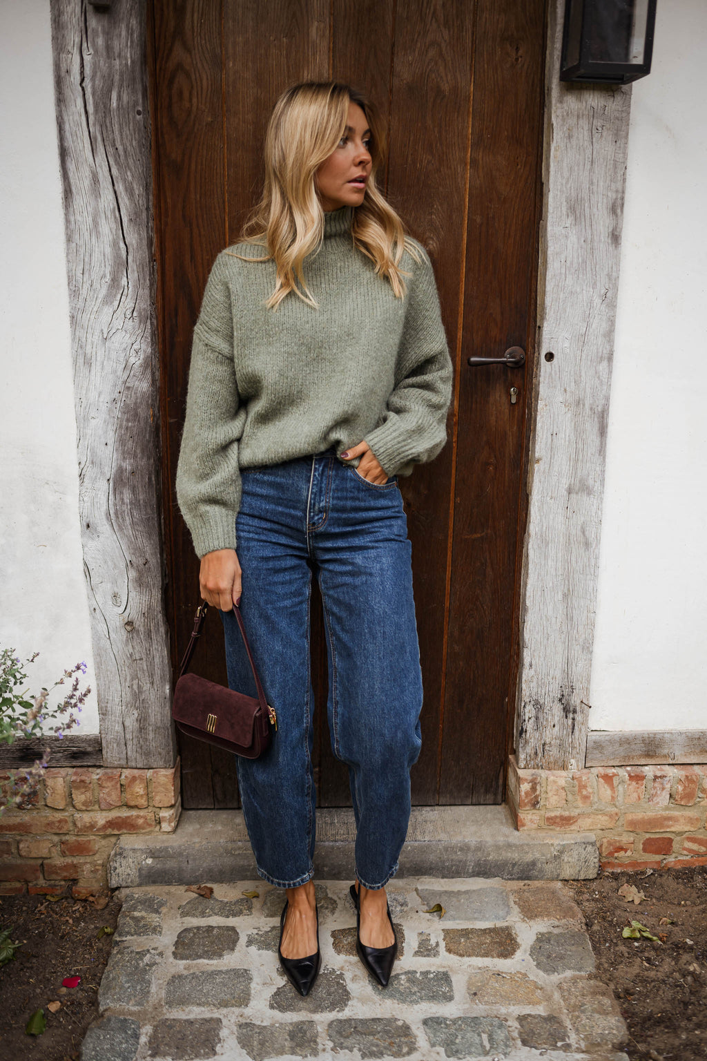 Pull Angèle - kaki