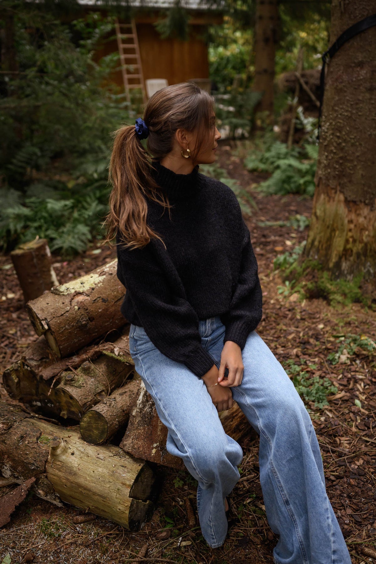 Pull Angèle - noir