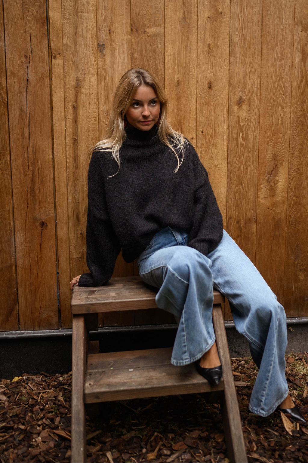 Pull Angèle - noir